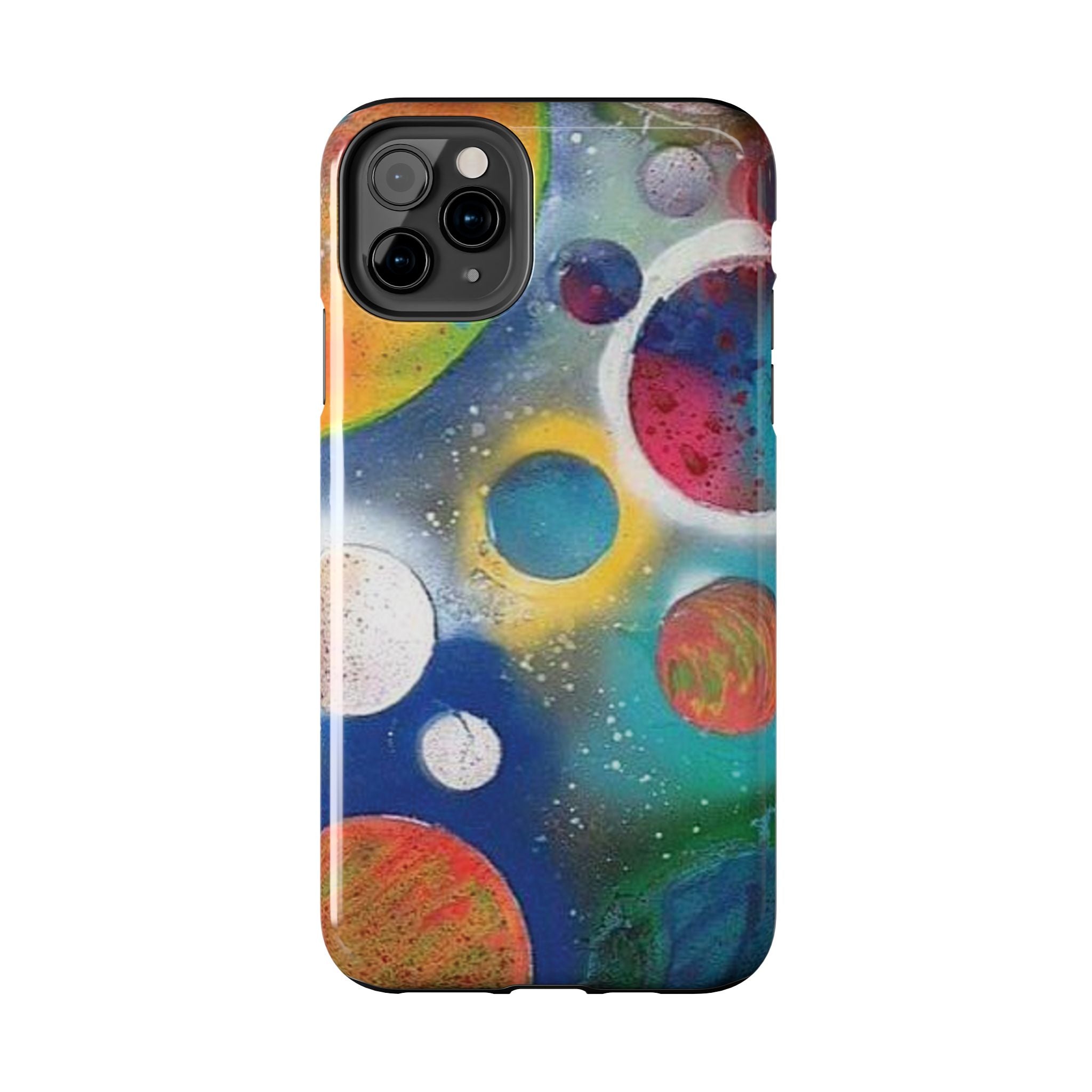 Galaxy Planets Themed Tough Phone Case (various phone options)