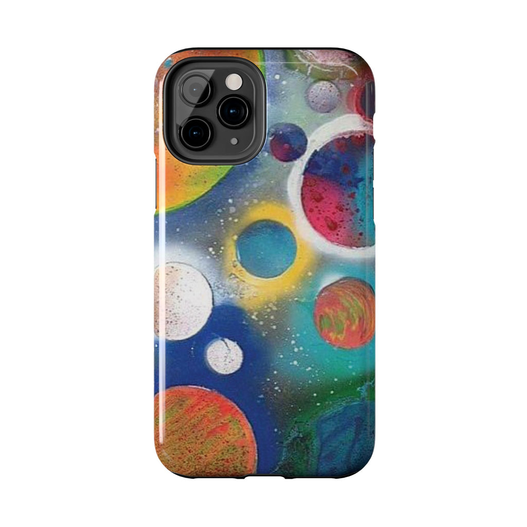 Galaxy Planets Themed Tough Phone Case (various phone options)