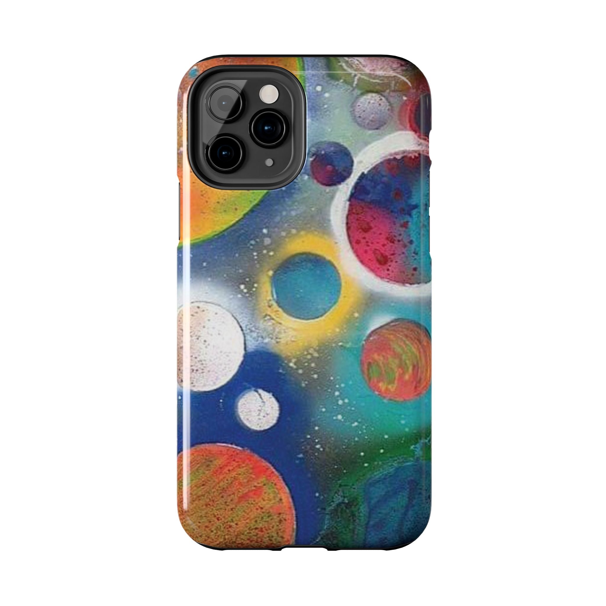 Galaxy Planets Themed Tough Phone Case (various phone options)