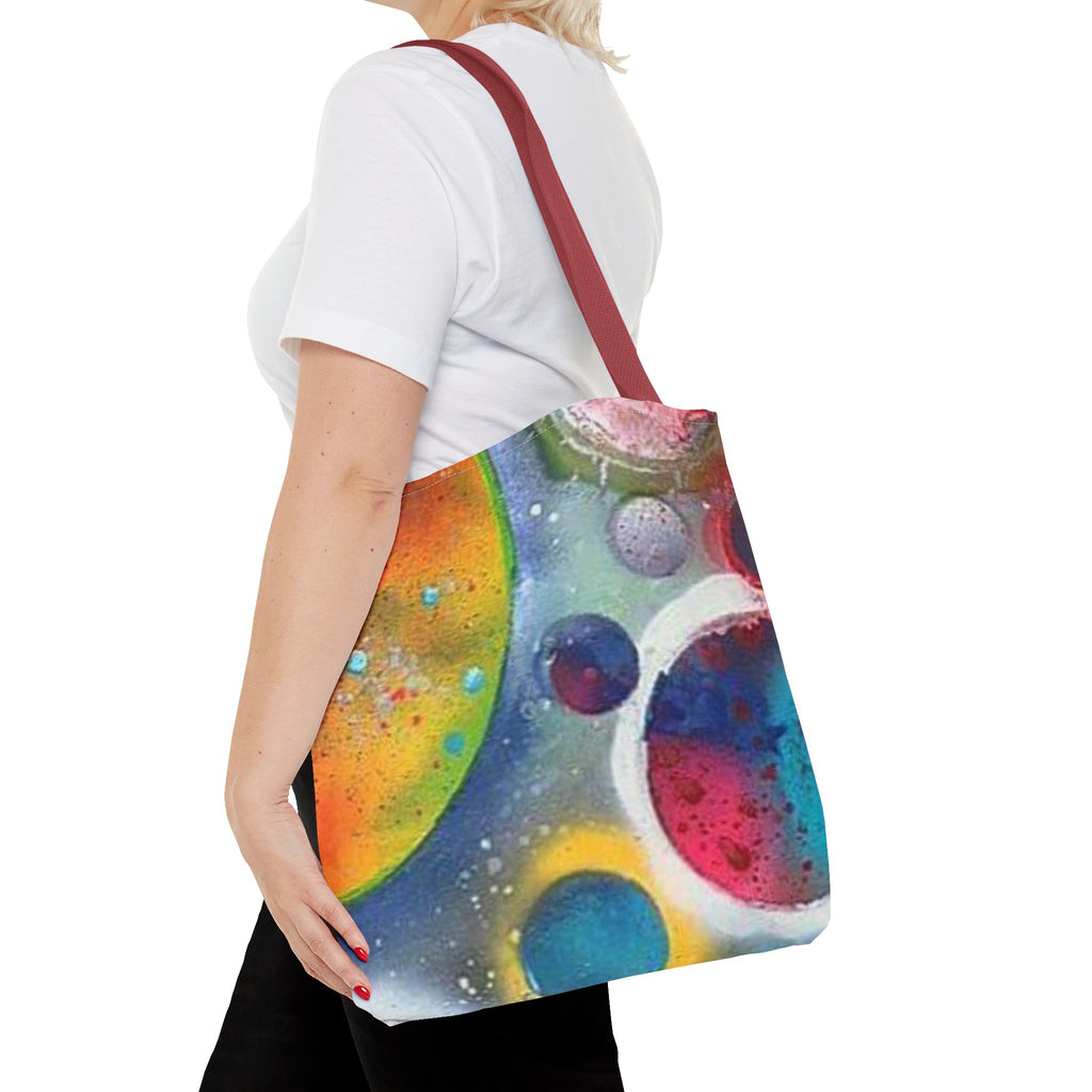 Galaxy Planets Tote Bag