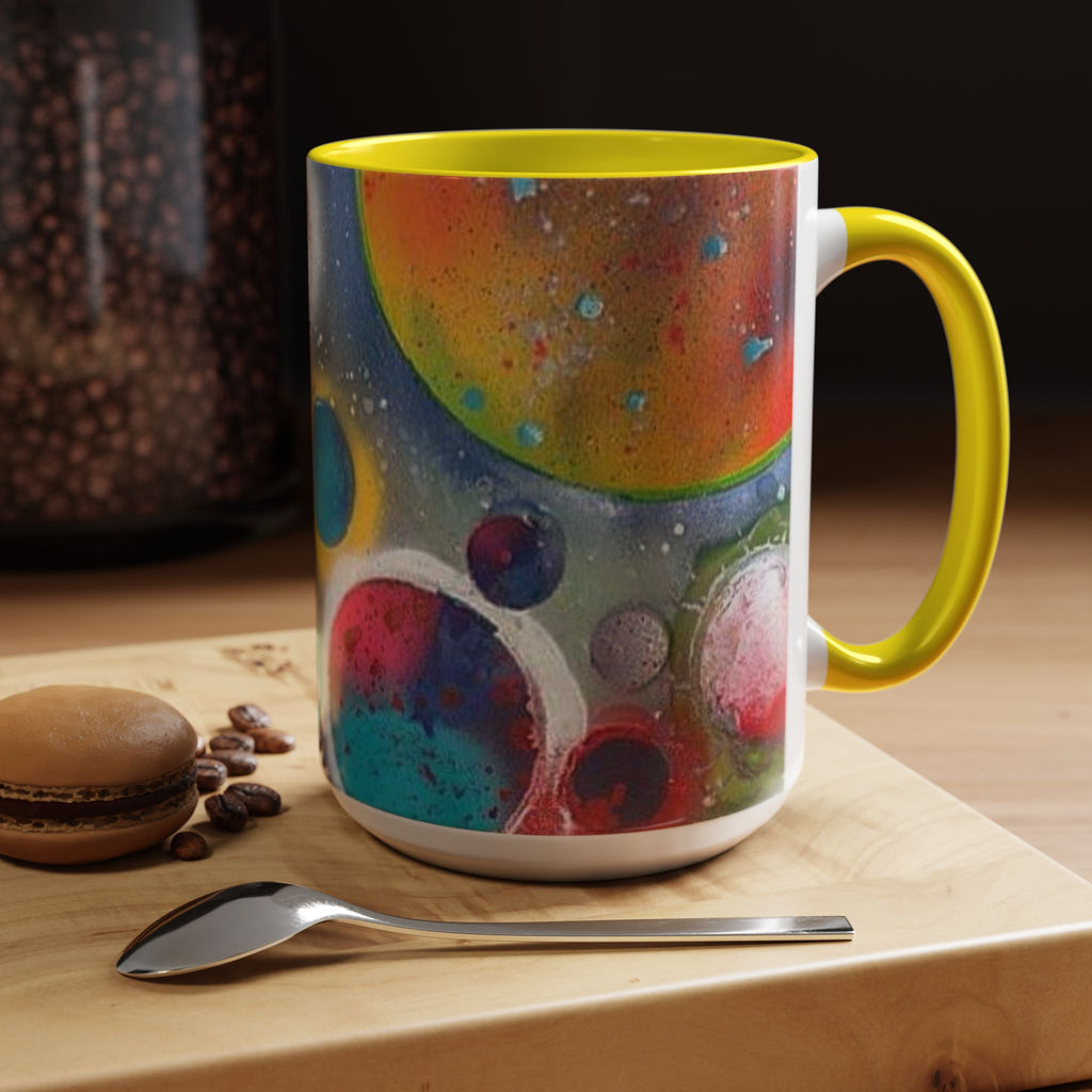 Galaxy Planets Accent Coffee Mug (11/15oz)