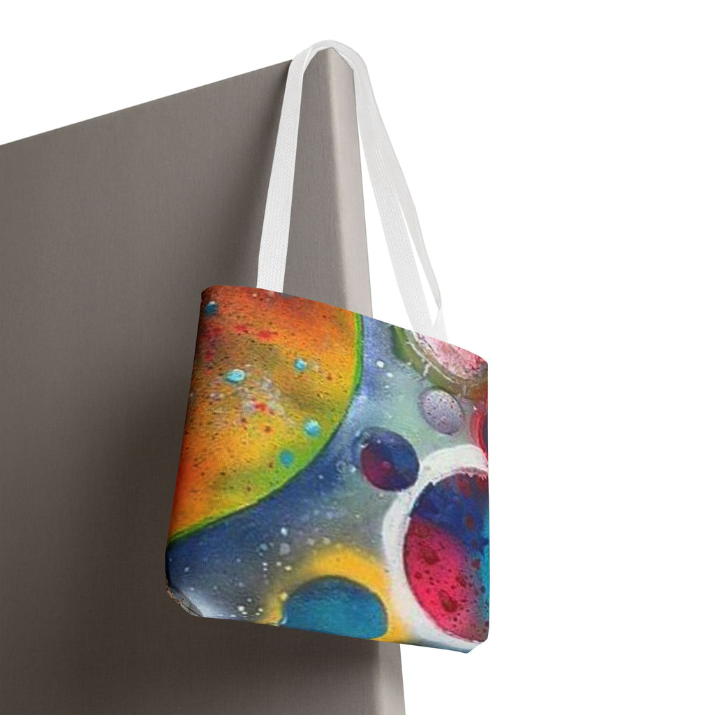 Galaxy Planets Tote Bag