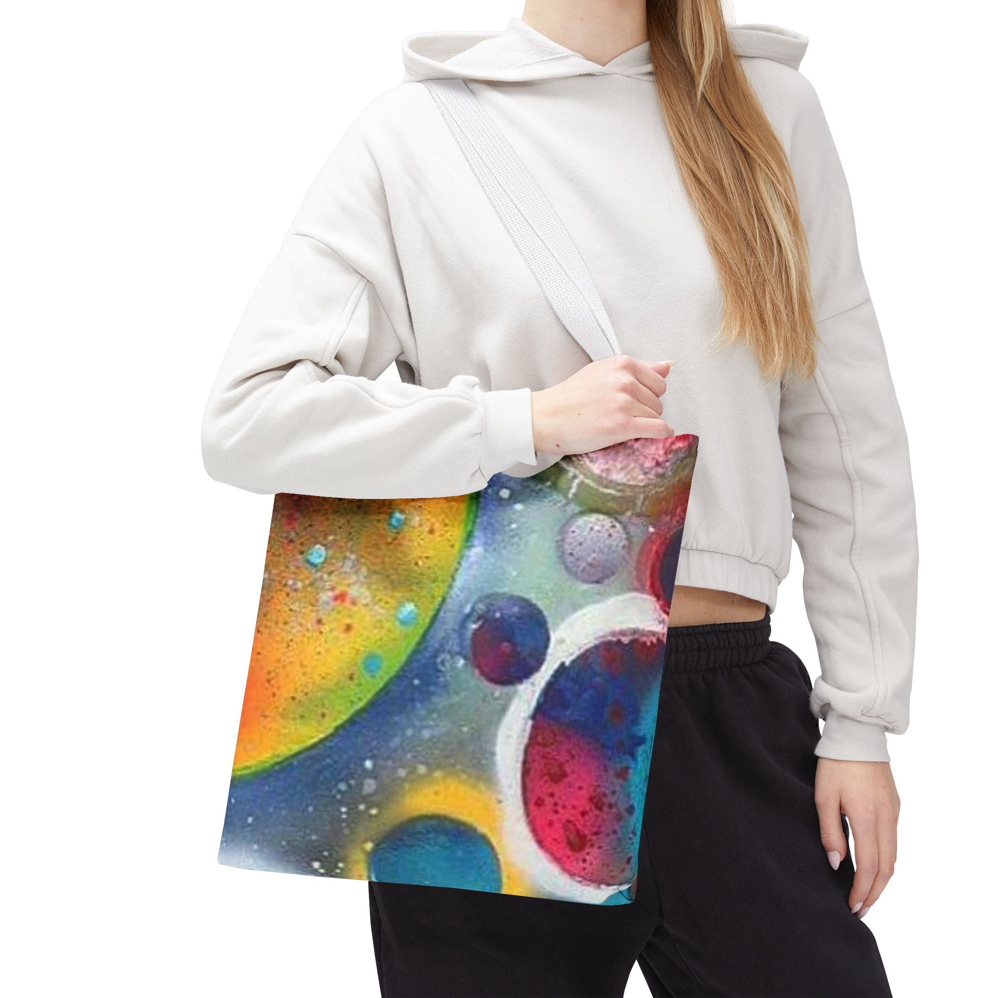 Galaxy Planets Tote Bag