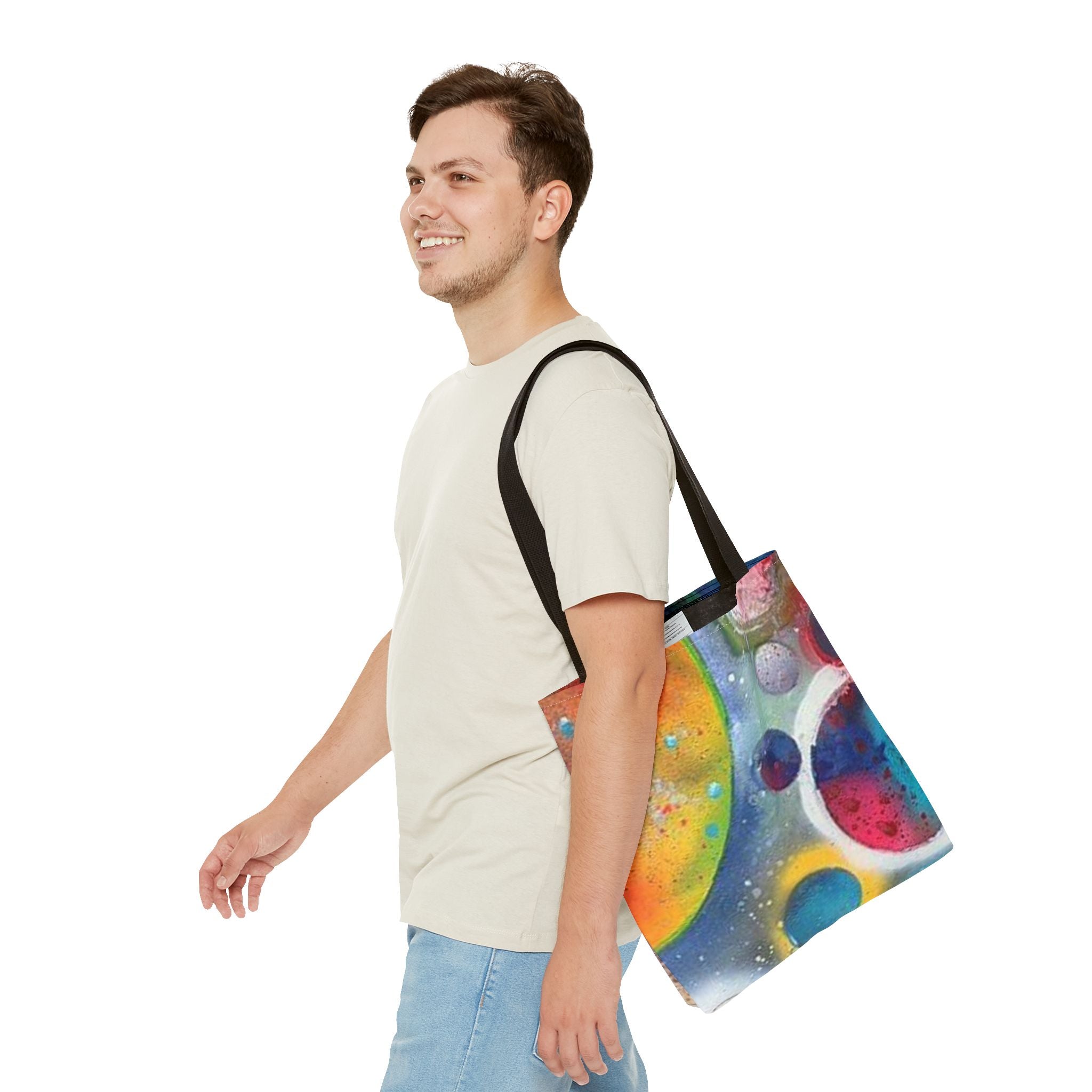 Galaxy Planets Tote Bag