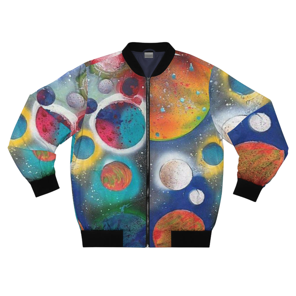 Galaxy Planets Bomber Jacket