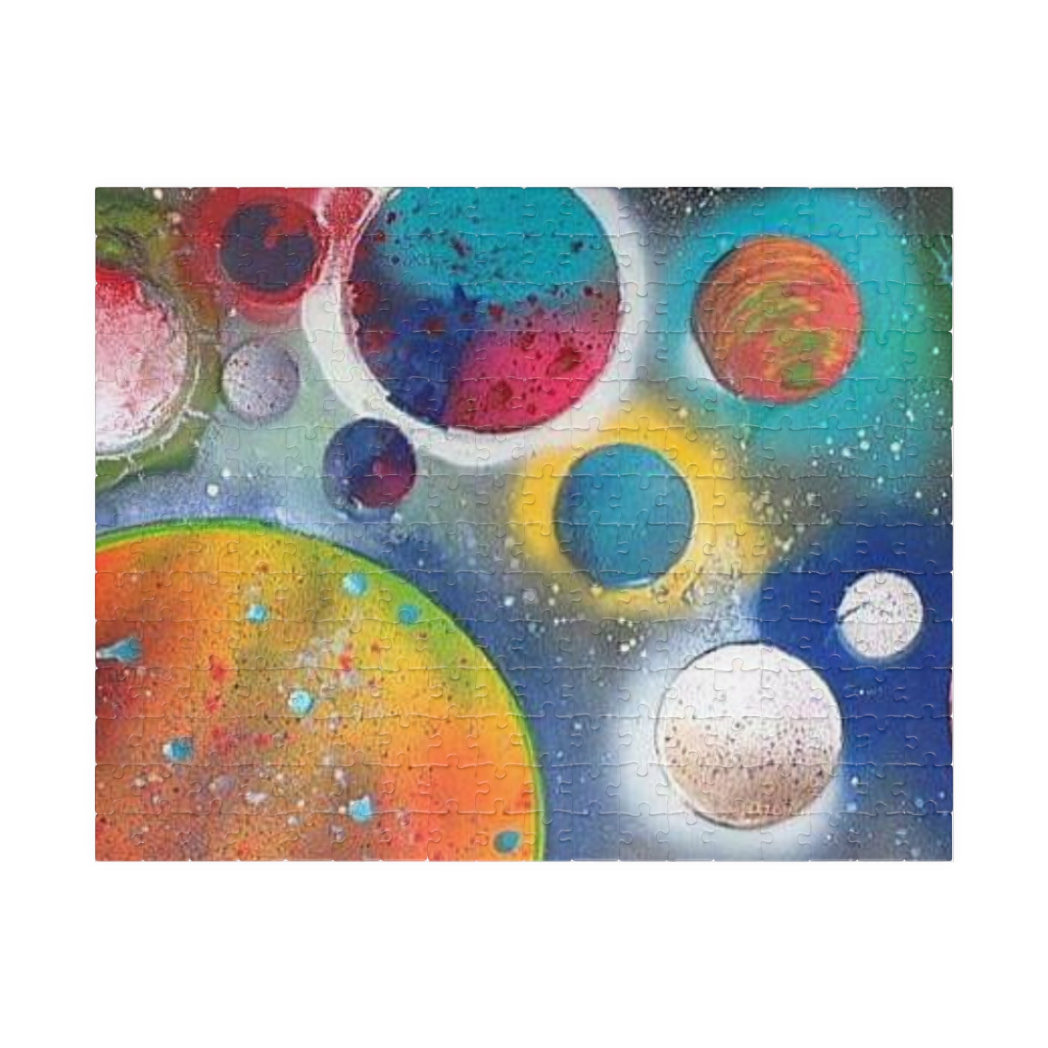 Galaxy Planets Jigsaw Puzzle (110/252/520/1014 pcs)