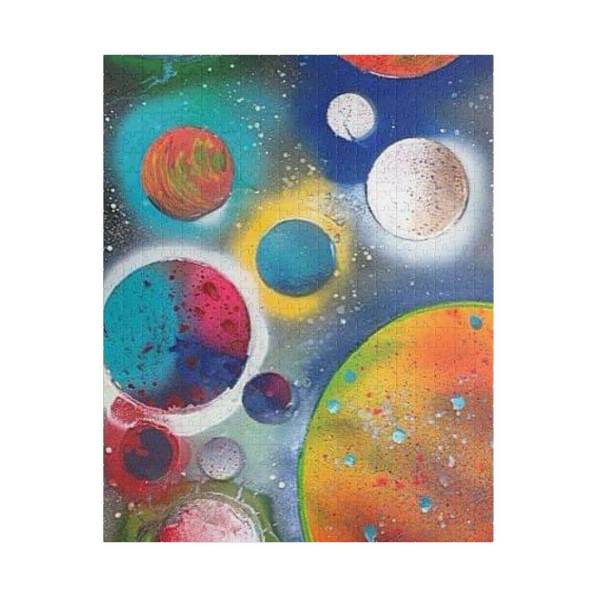 Galaxy Planets Jigsaw Puzzle (110/252/520/1014 pcs)
