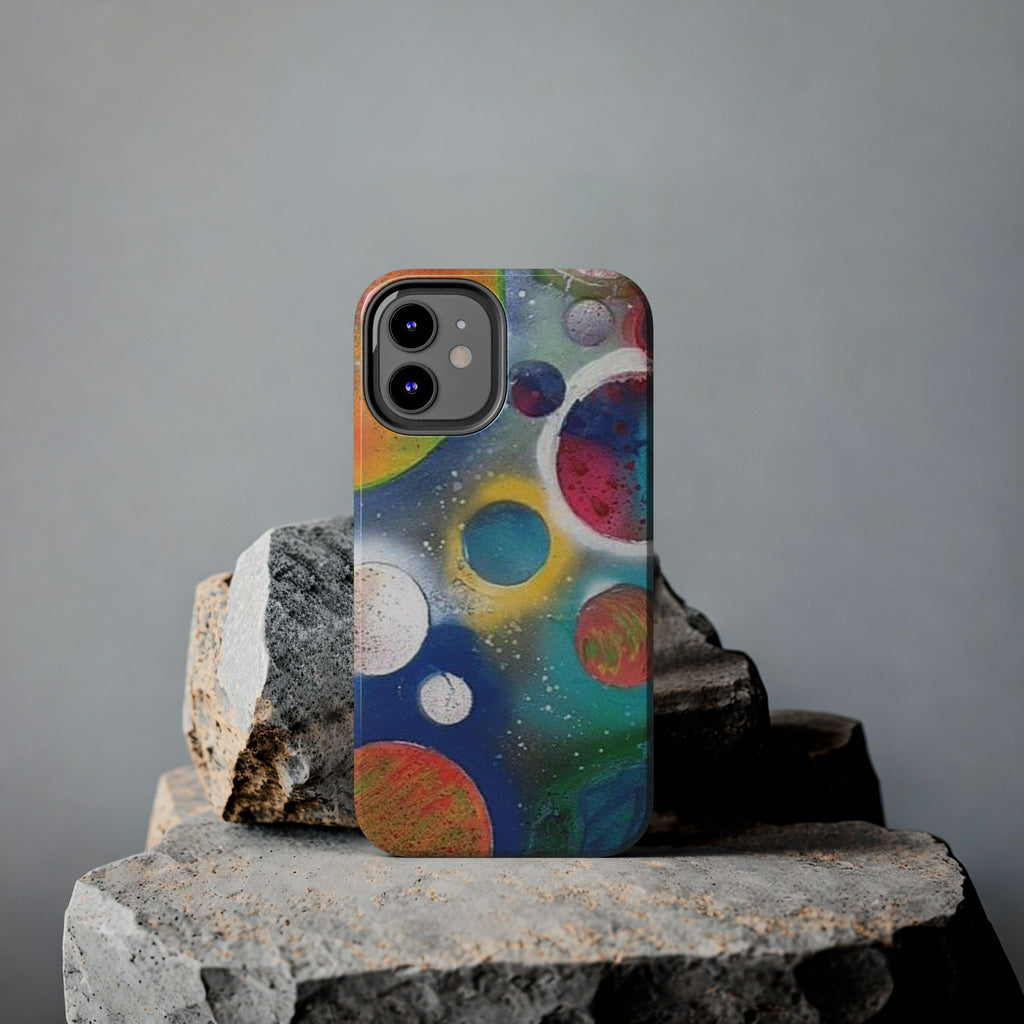 Galaxy Planets Themed Tough Phone Case (various phone options)