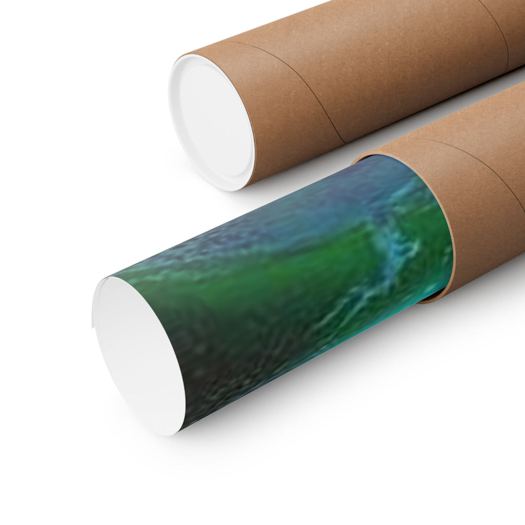 Galaxy Planets Print Matte Vertical Poster