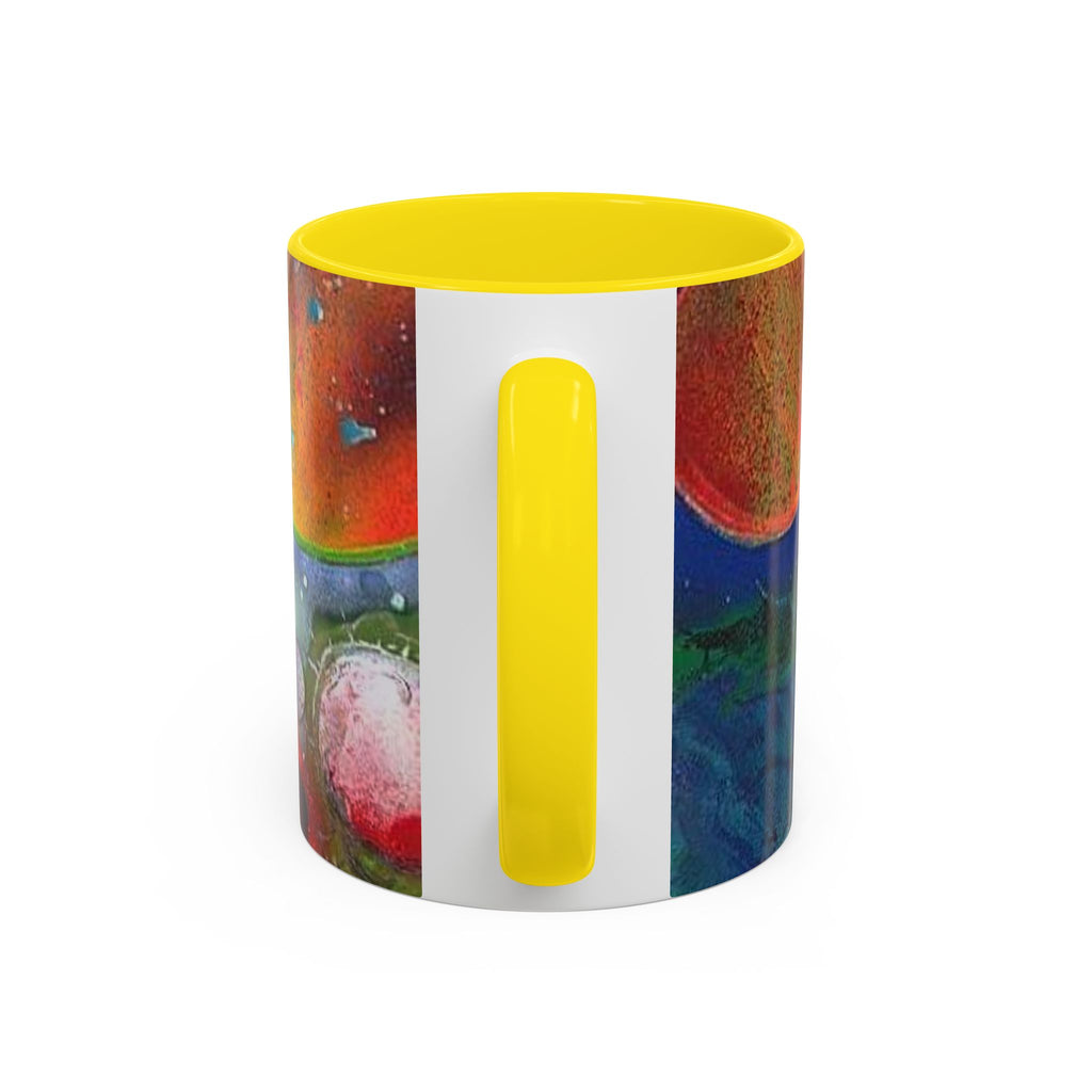 Galaxy Planets Accent Coffee Mug (11/15oz)