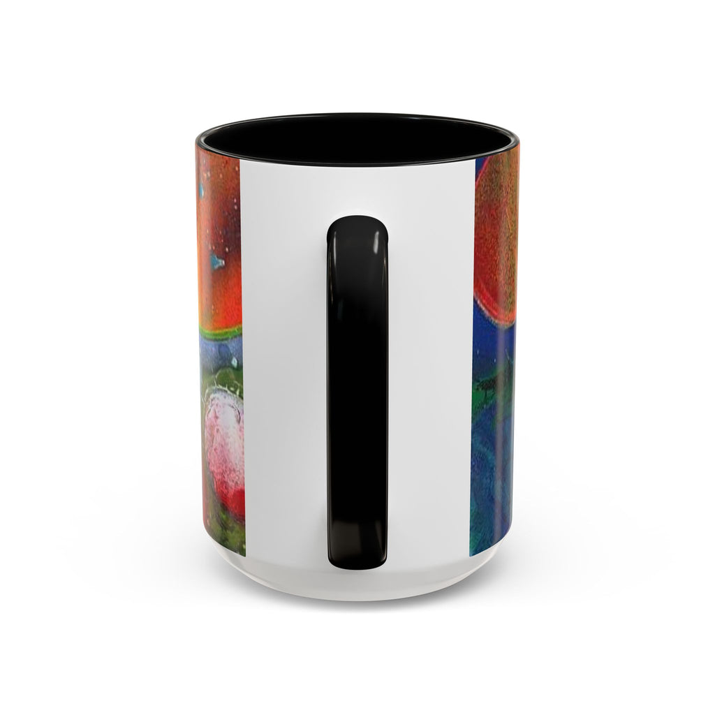 Galaxy Planets Accent Coffee Mug (11/15oz)