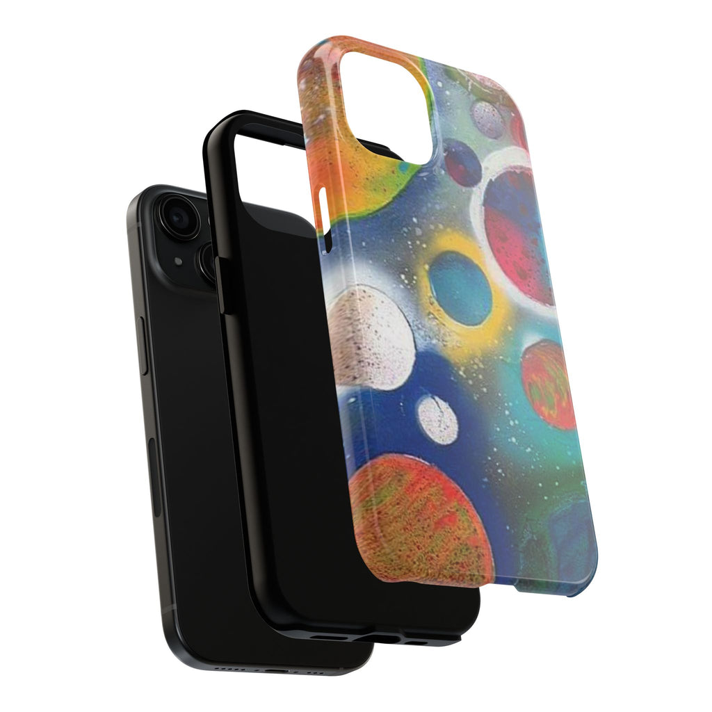 Galaxy Planets Themed Tough Phone Case (various phone options)