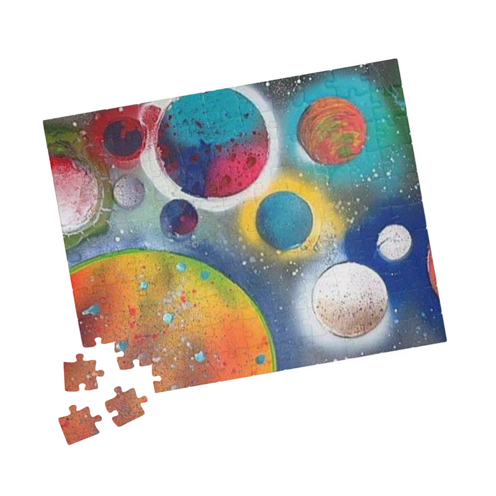 Galaxy Planets Jigsaw Puzzle (110/252/520/1014 pcs)