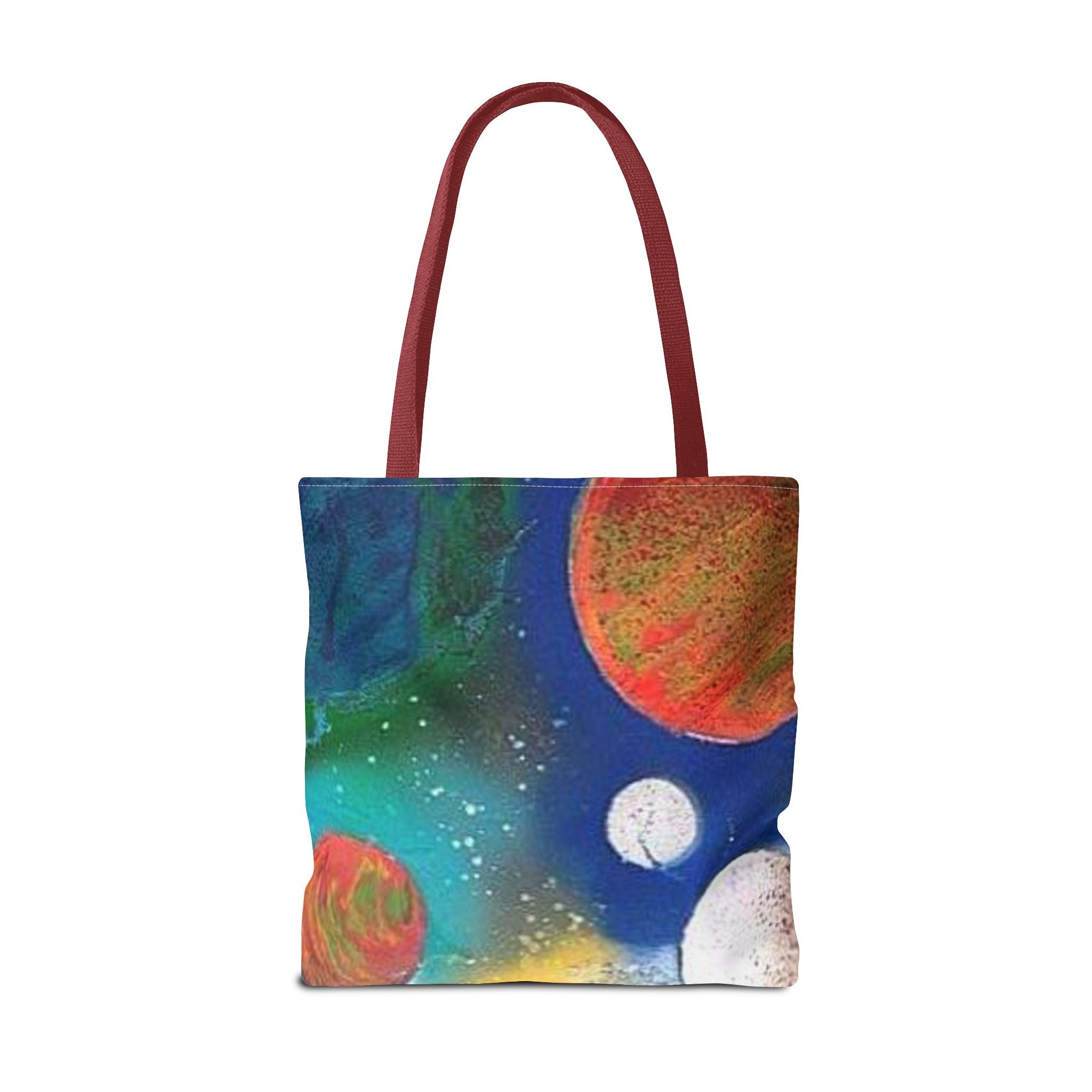 Galaxy Planets Tote Bag