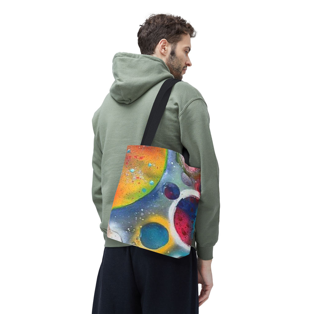 Galaxy Planets Tote Bag