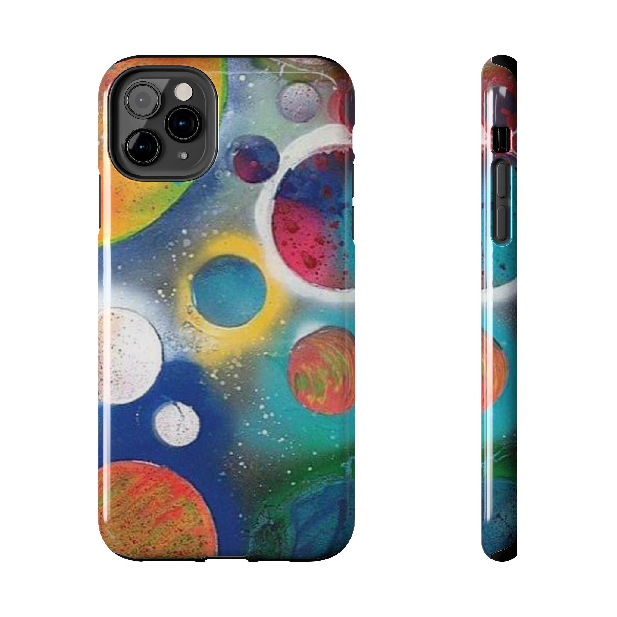 Galaxy Planets Themed Tough Phone Case (various phone options)