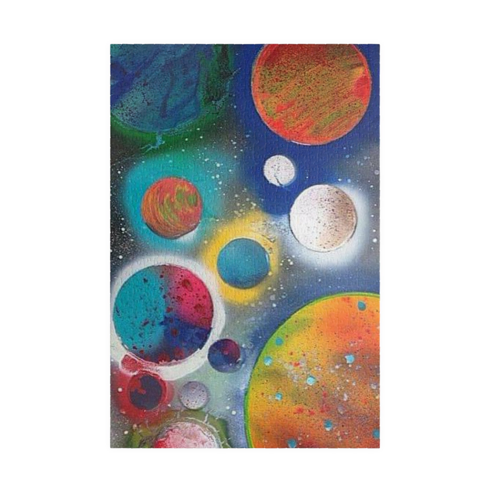 Galaxy Planets Jigsaw Puzzle (110/252/520/1014 pcs)