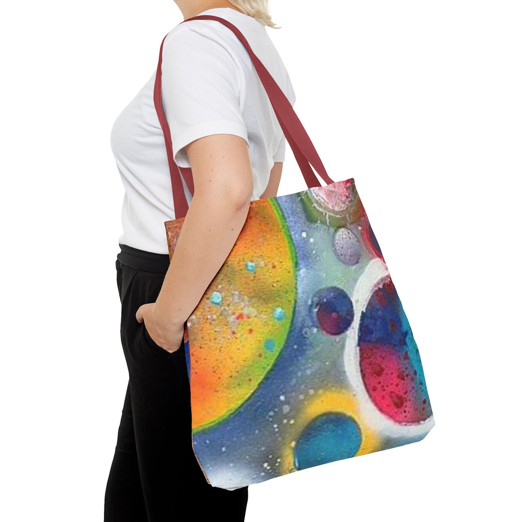Galaxy Planets Tote Bag