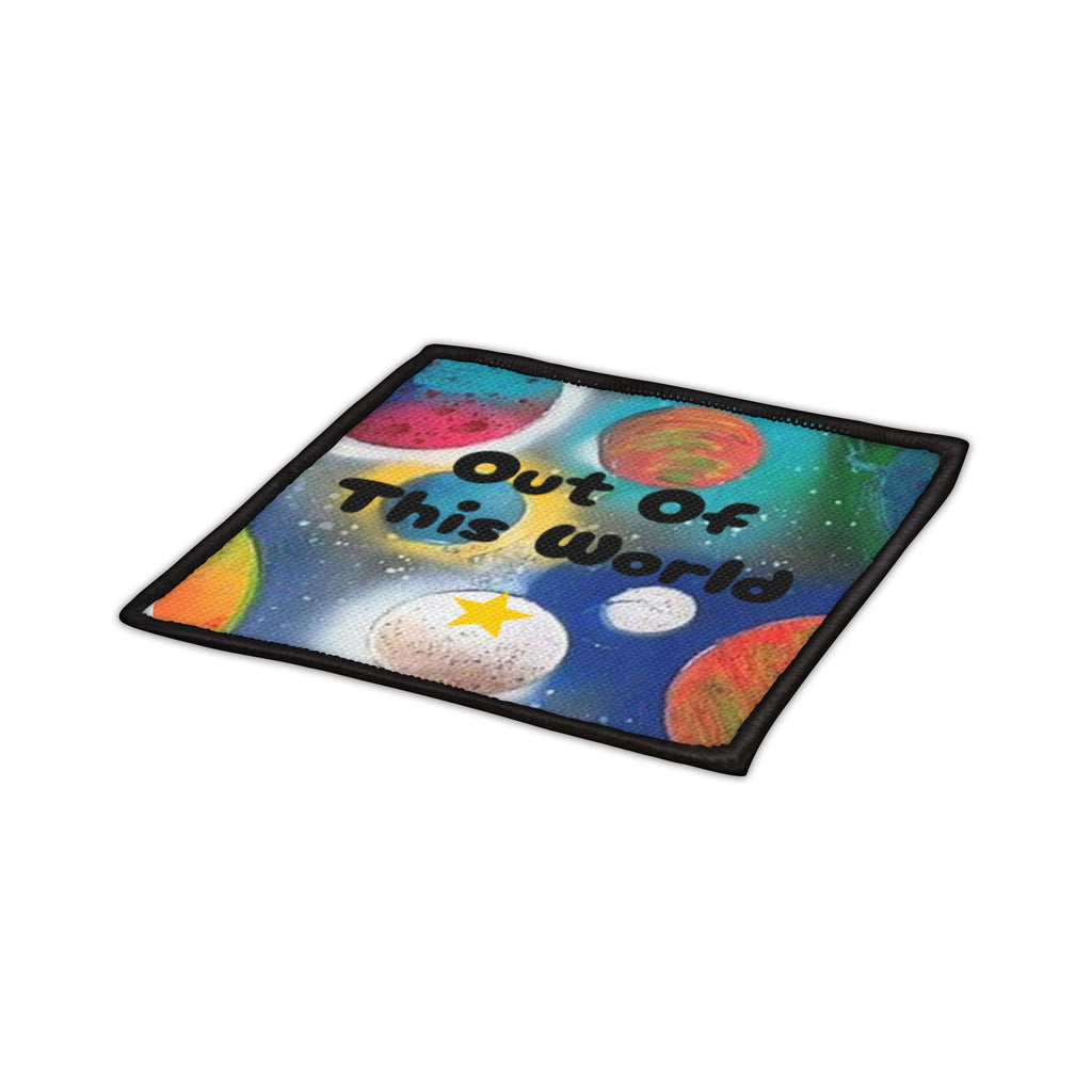 Galaxy Planets "Out Of This World" Iron-On Patch