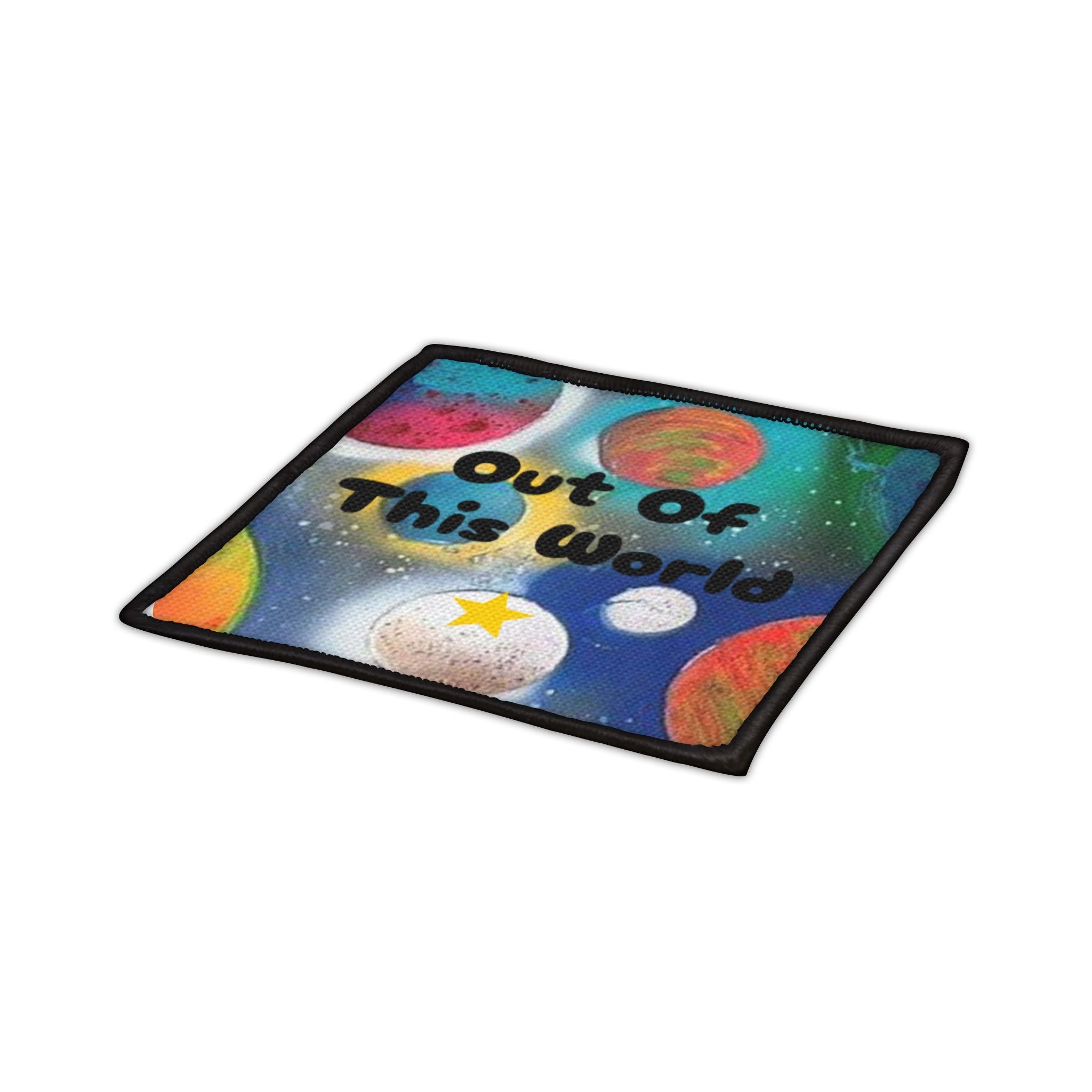 Galaxy Planets "Out Of This World" Iron-On Patch