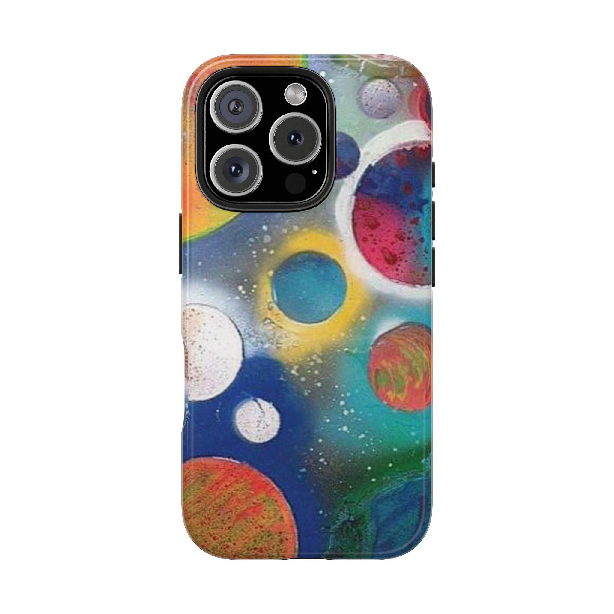 Galaxy Planets Themed Tough Phone Case (various phone options)