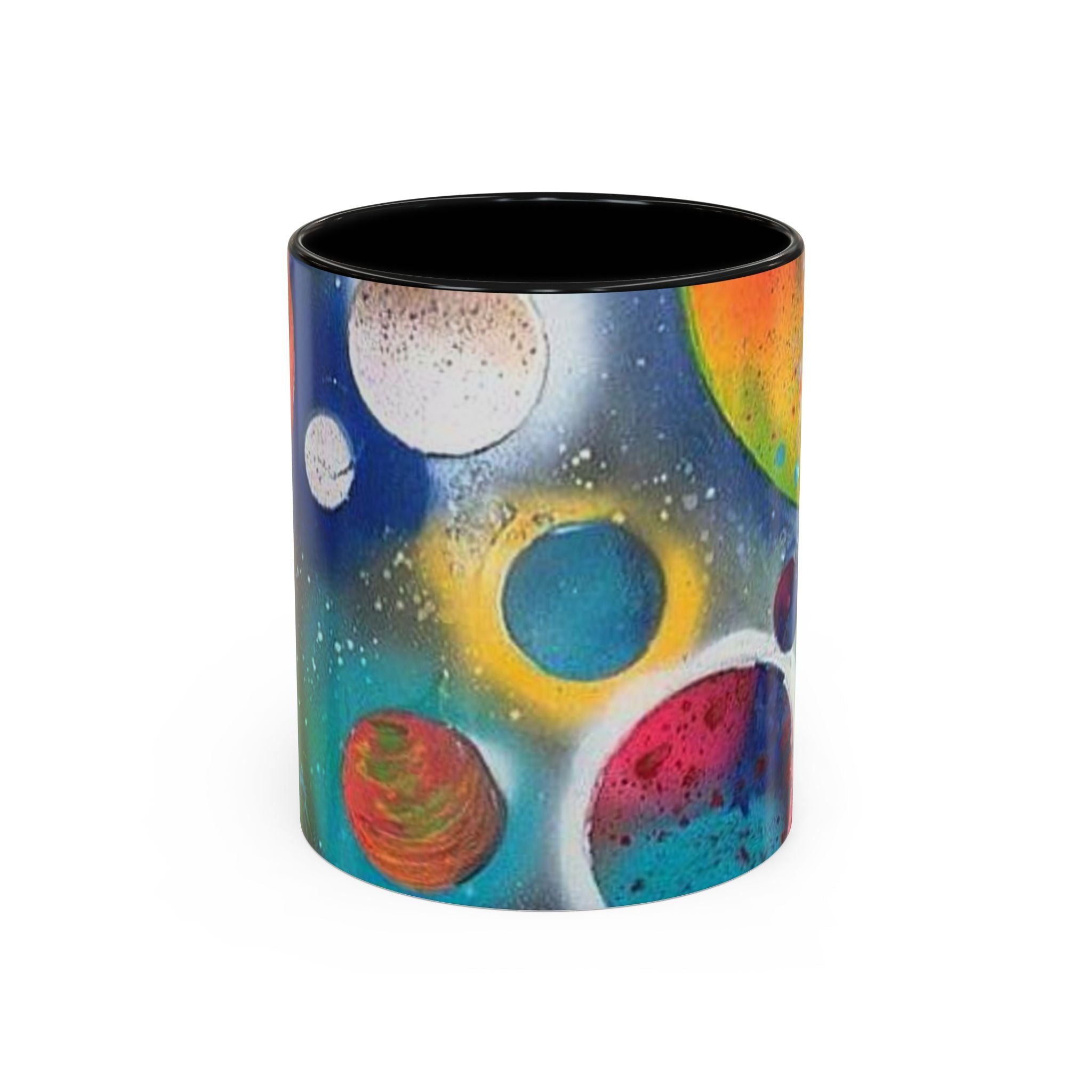 Galaxy Planets Accent Coffee Mug (11/15oz)