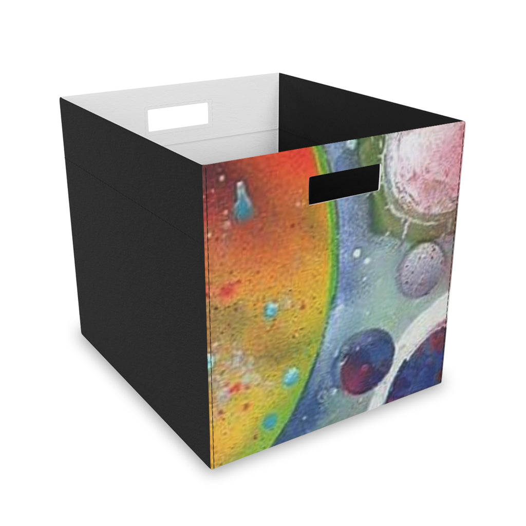 Galaxy Planets Felt Storage Box