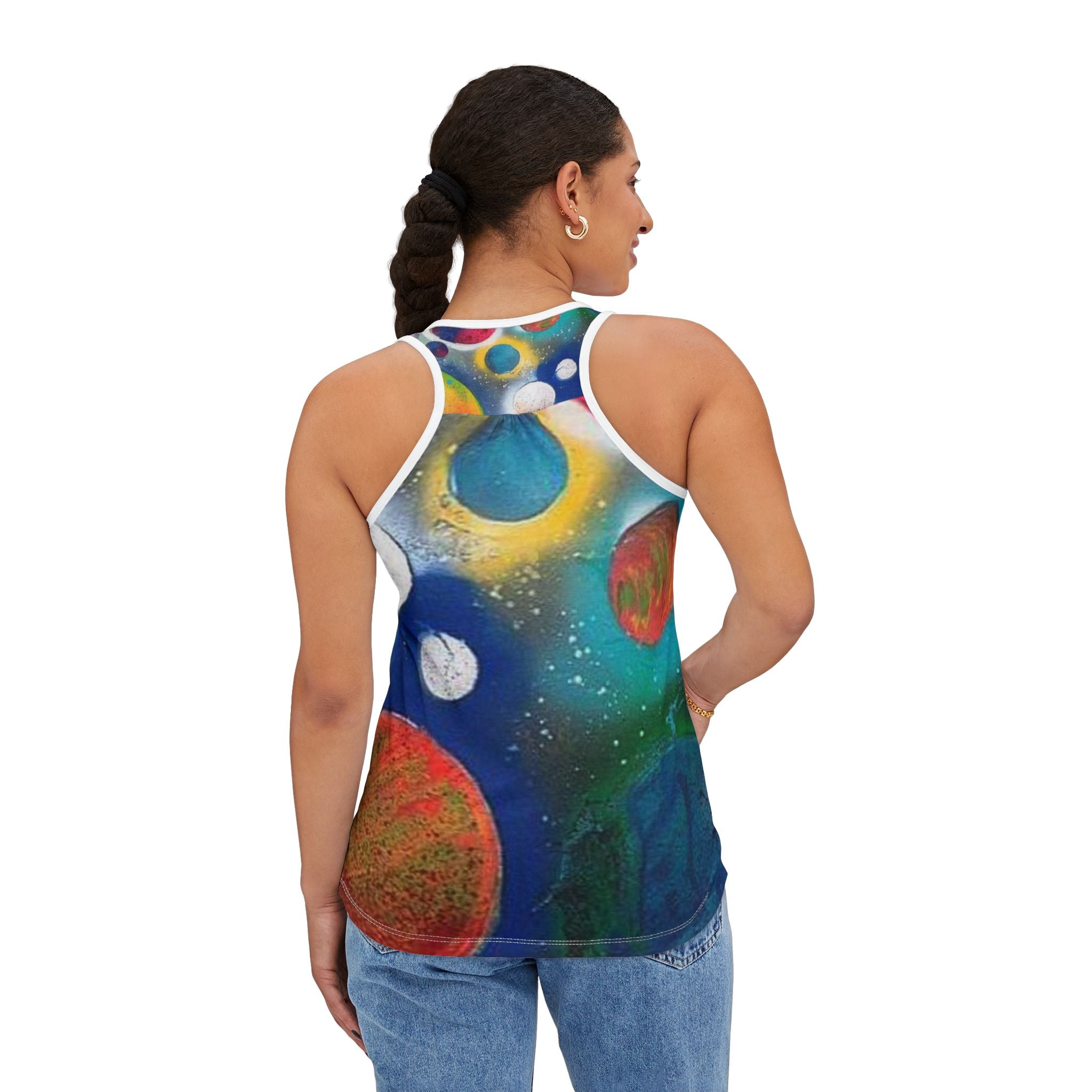 Galaxy Planets Women's Tank Top