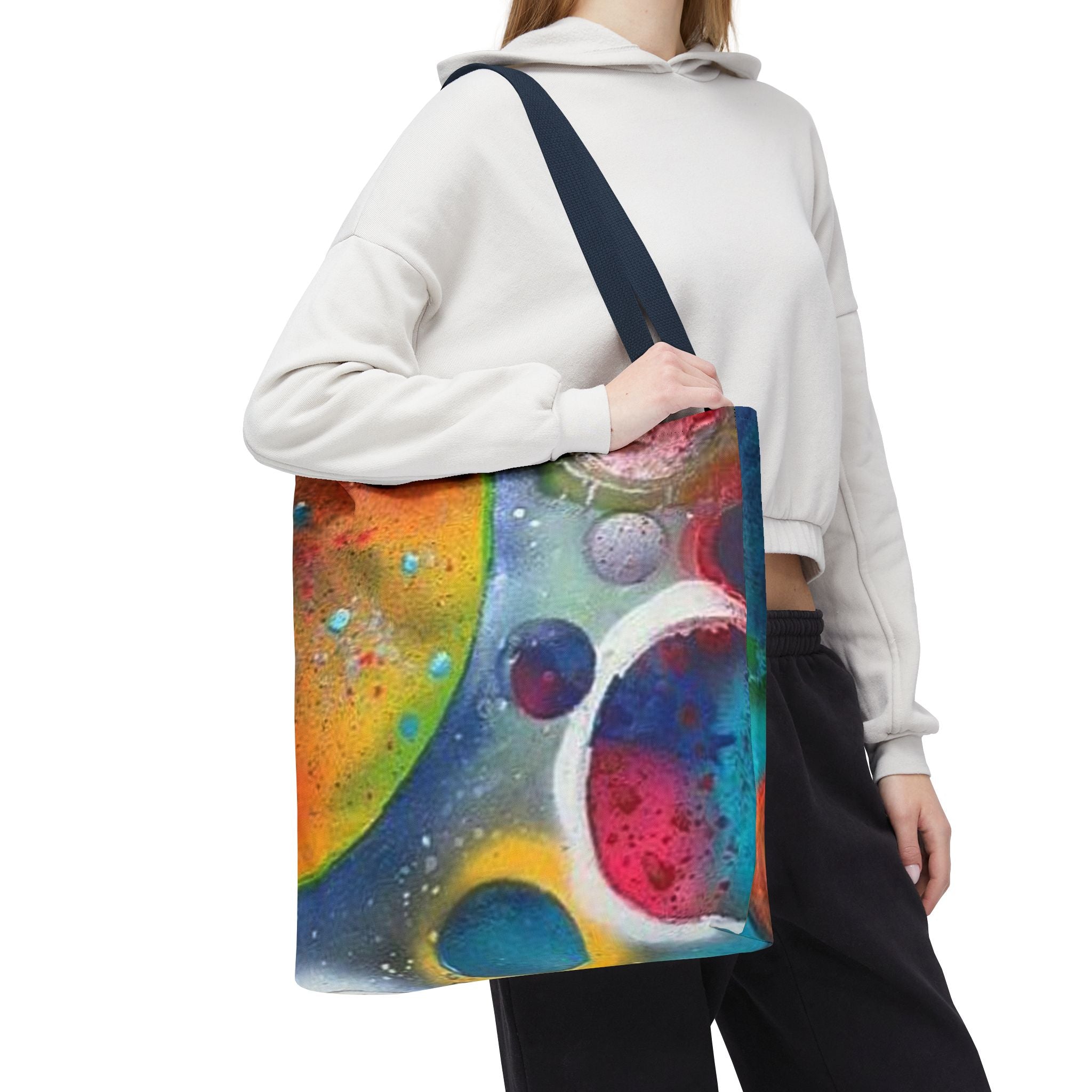 Galaxy Planets Tote Bag