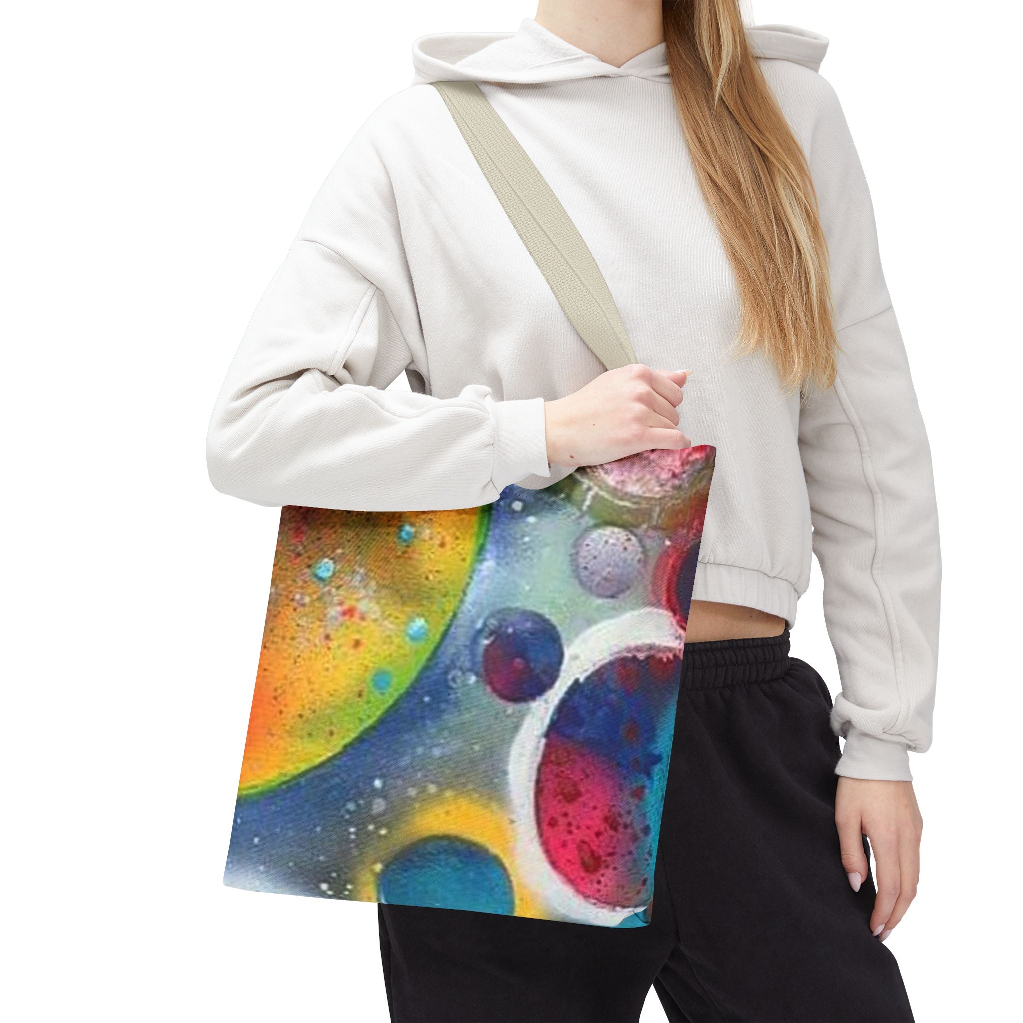 Galaxy Planets Tote Bag