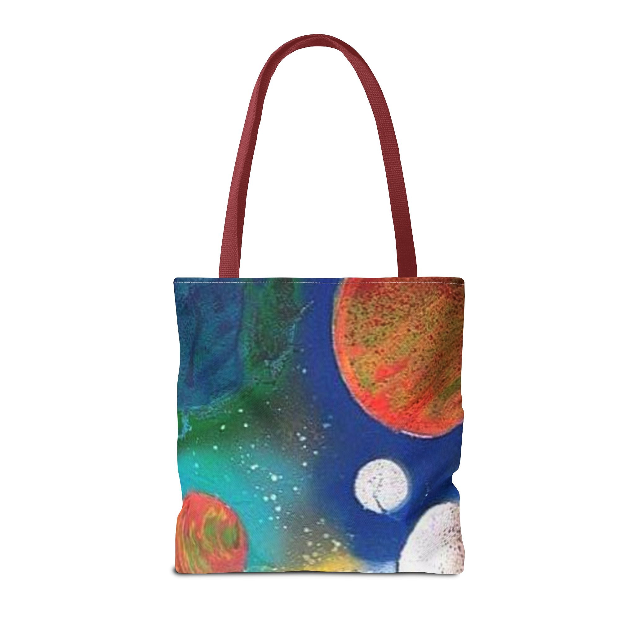 Galaxy Planets Tote Bag