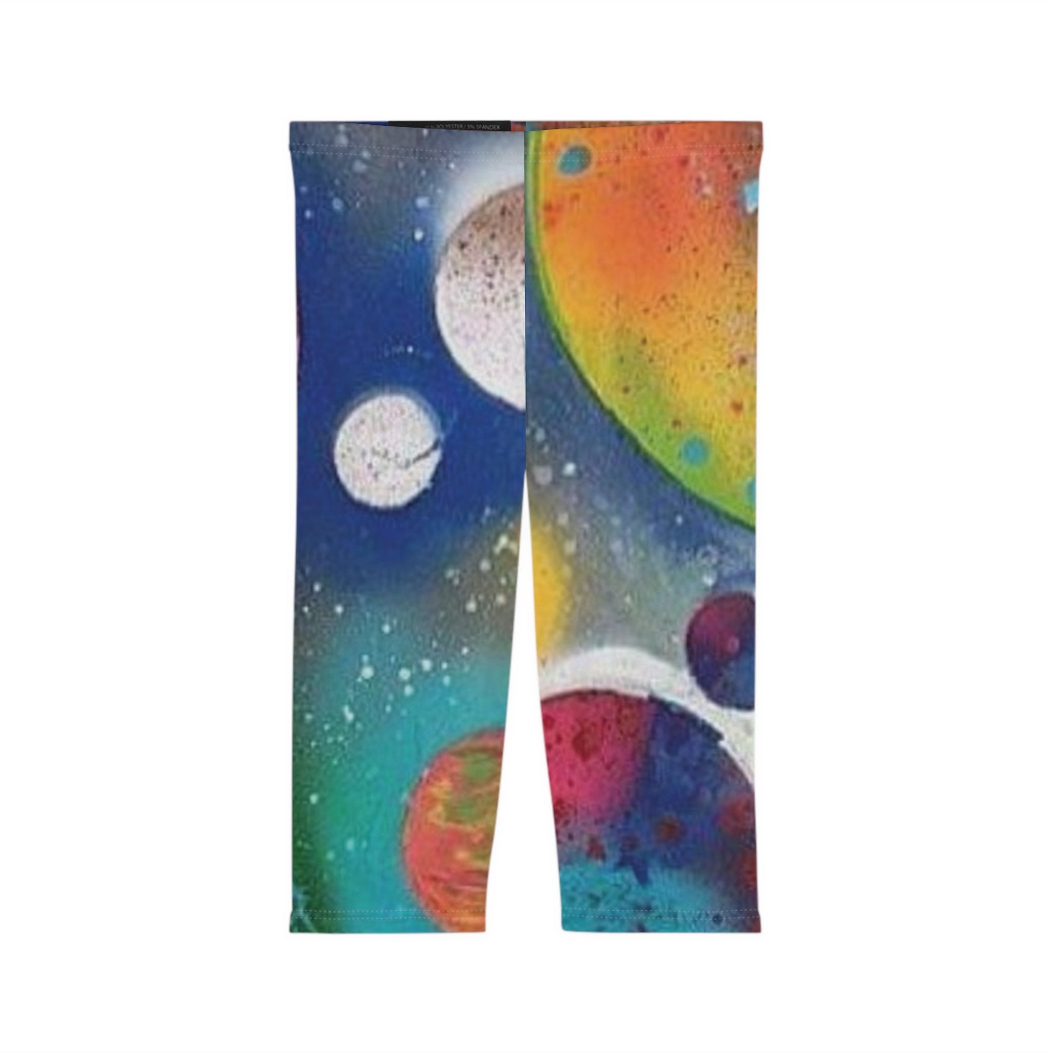 Galaxy Planets Capri Leggings