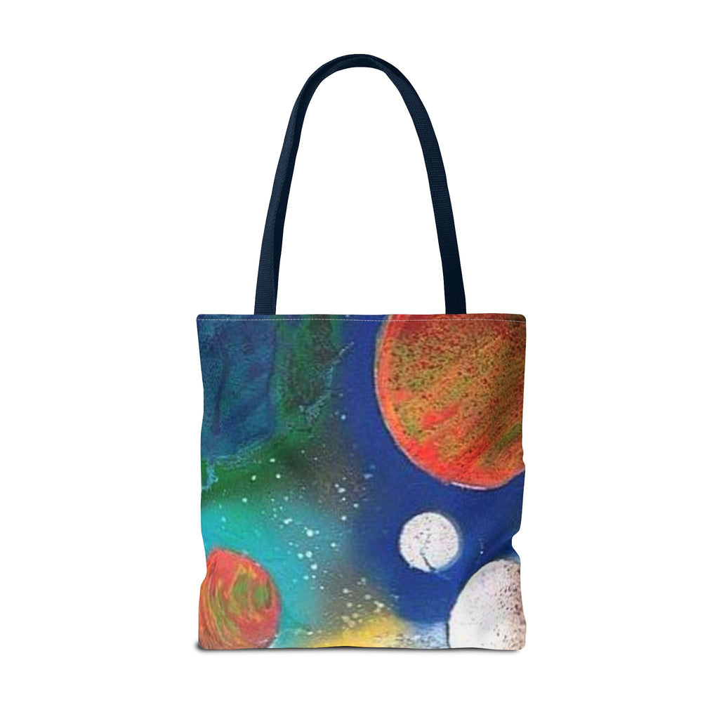 Galaxy Planets Tote Bag