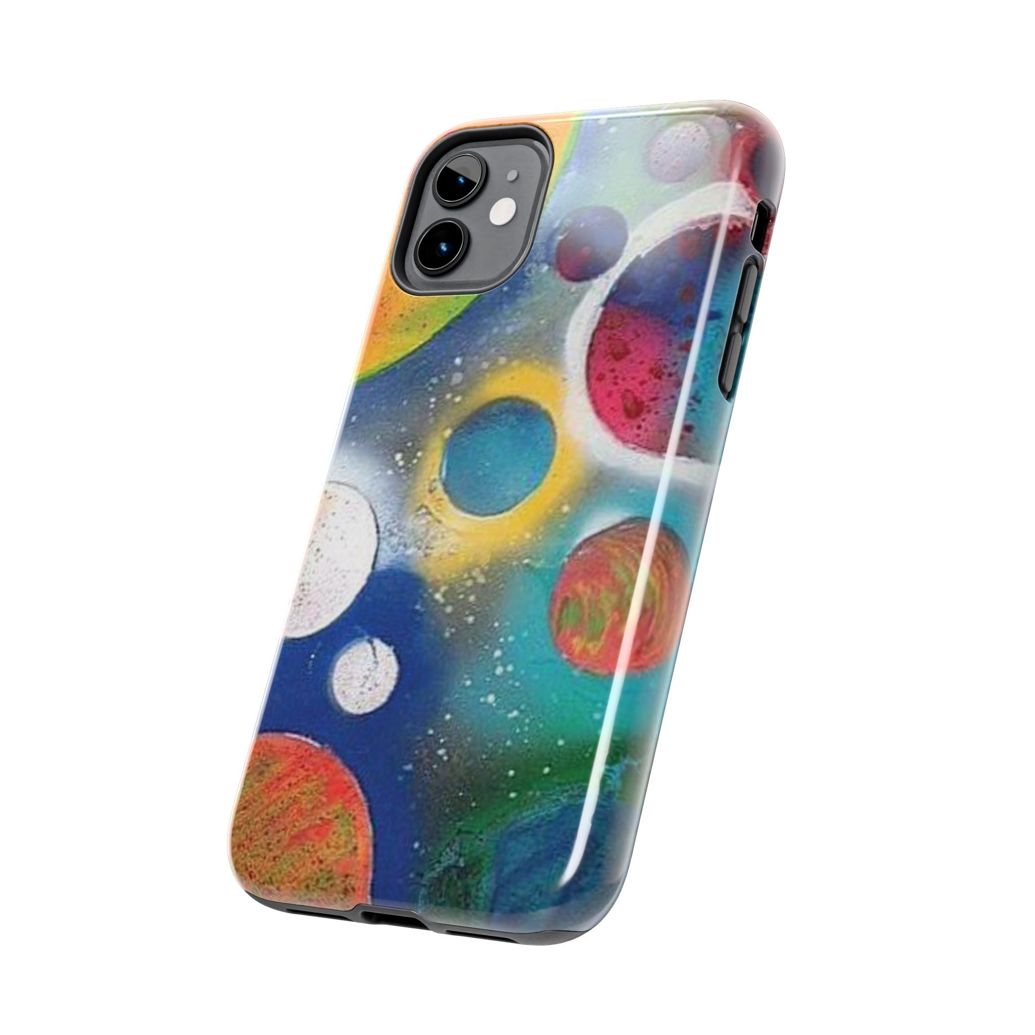 Galaxy Planets Themed Tough Phone Case (various phone options)