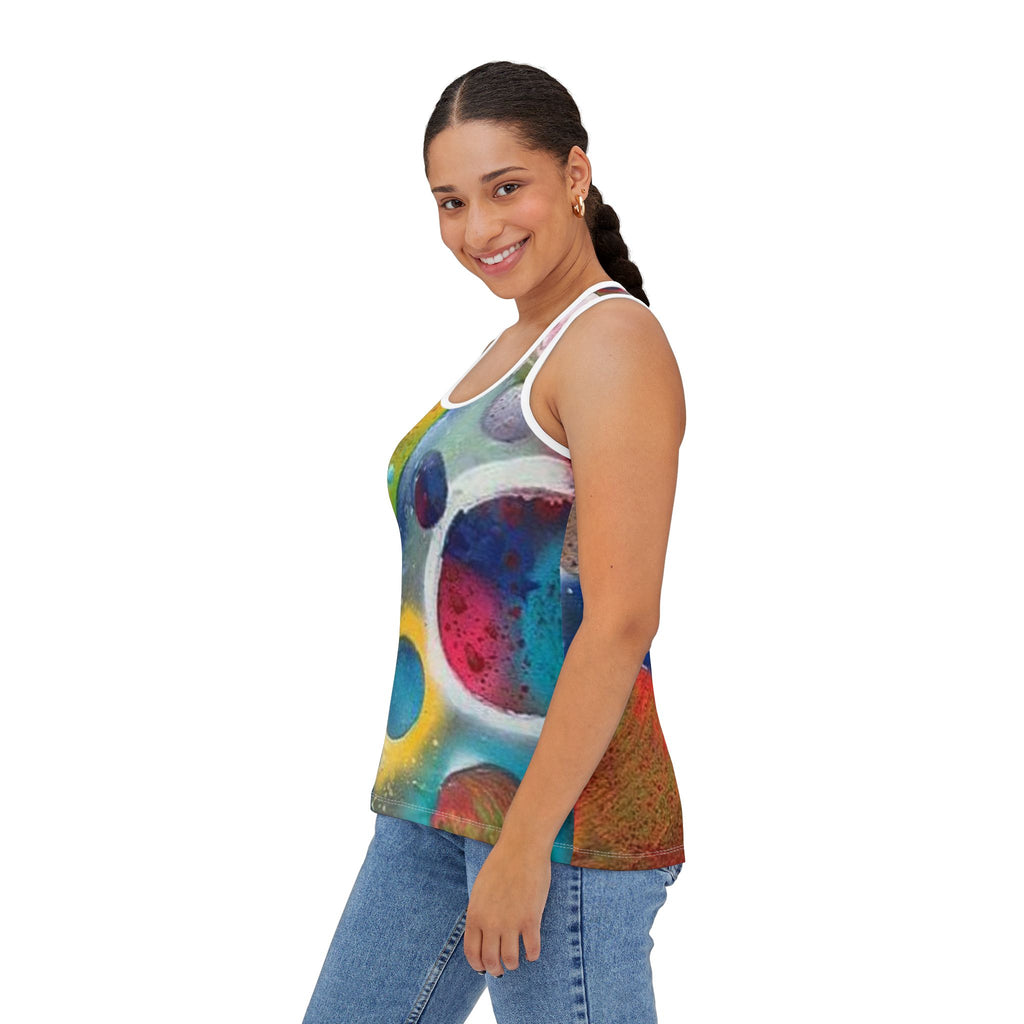 Galaxy Planets Women's Tank Top