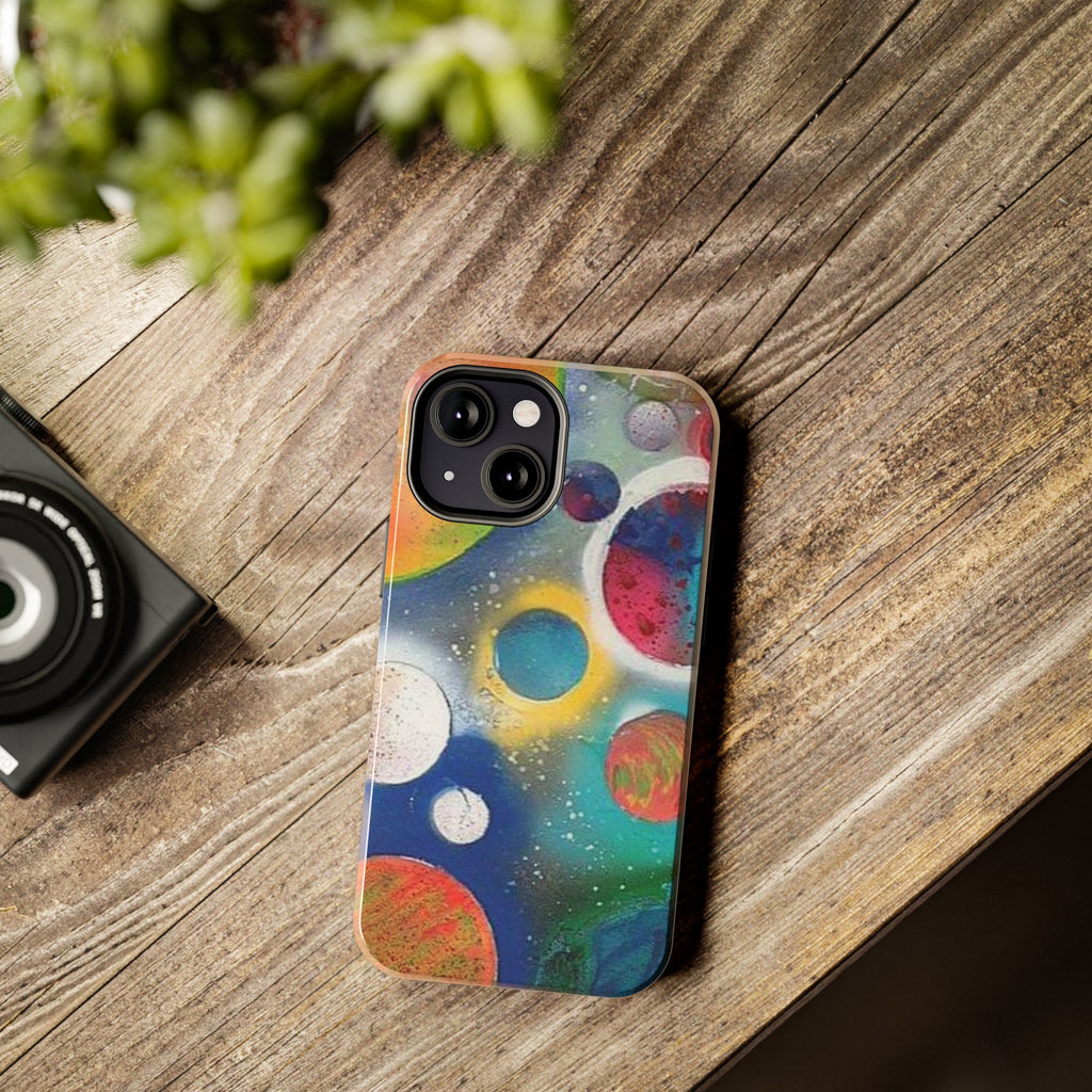 Galaxy Planets Themed Tough Phone Case (various phone options)