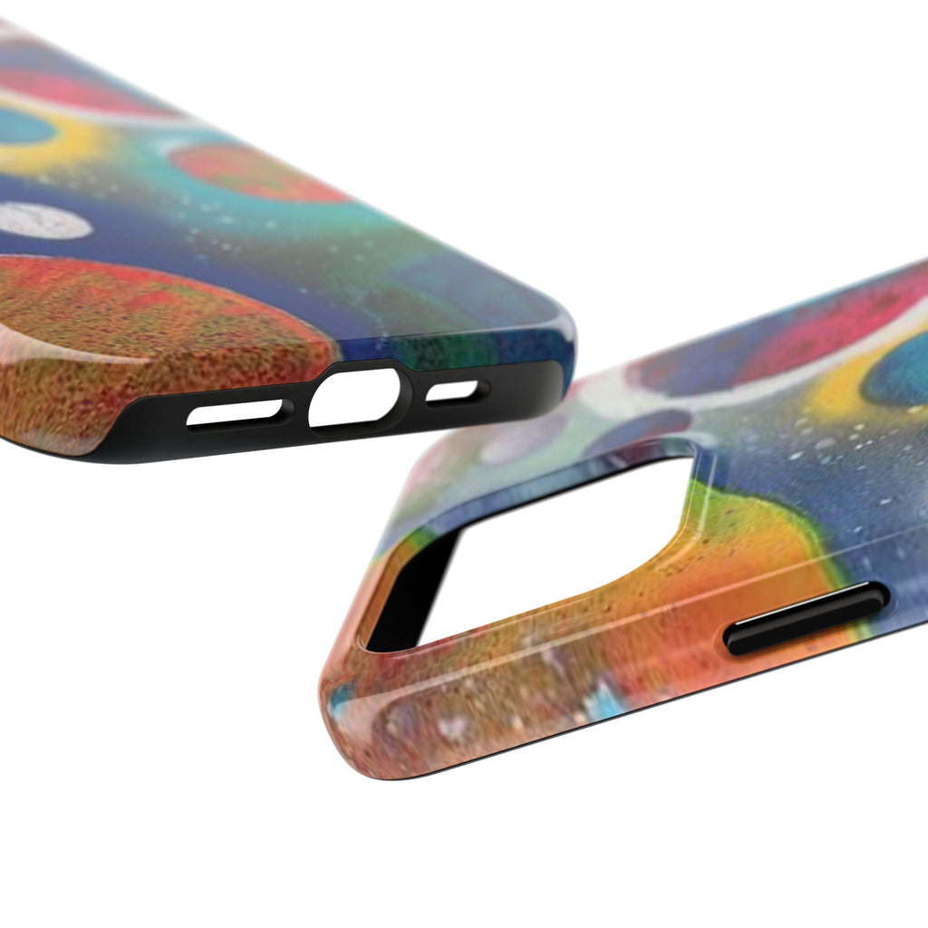 Galaxy Planets Themed Tough Phone Case (various phone options)