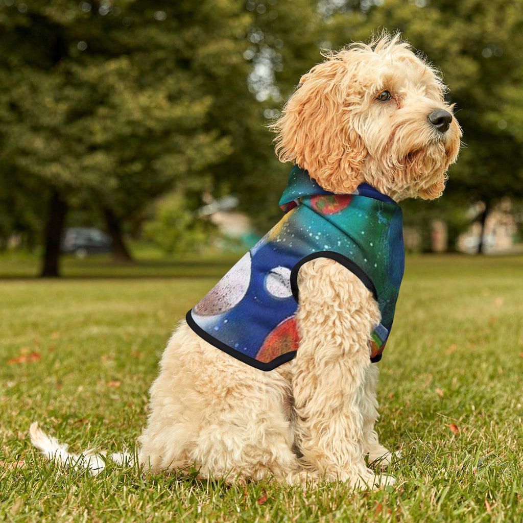Galaxy Planets Pet Hoodie