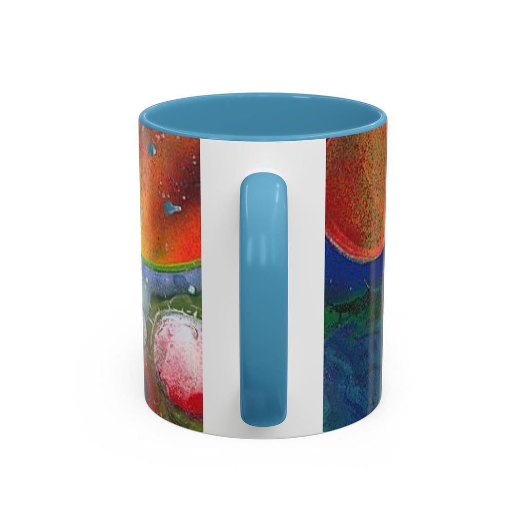 Galaxy Planets Accent Coffee Mug (11/15oz)