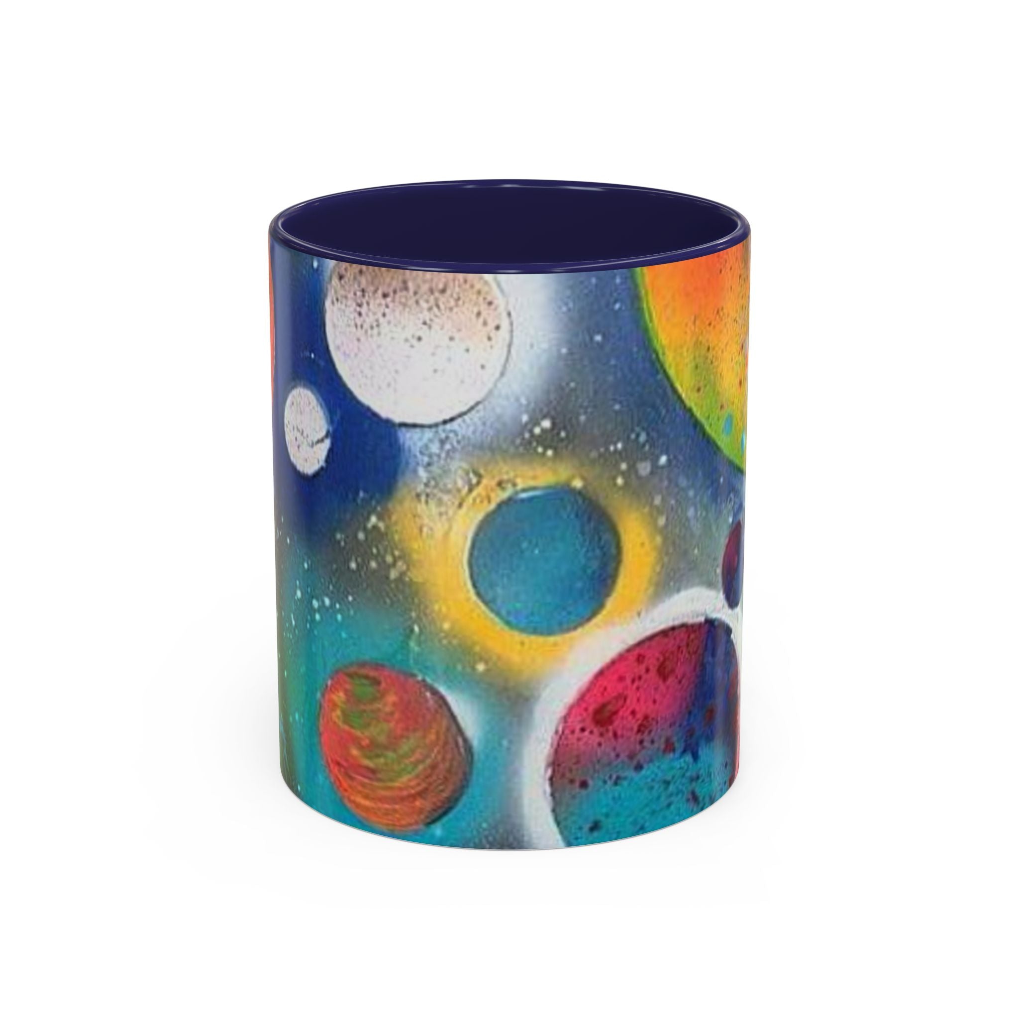 Galaxy Planets Accent Coffee Mug (11/15oz)