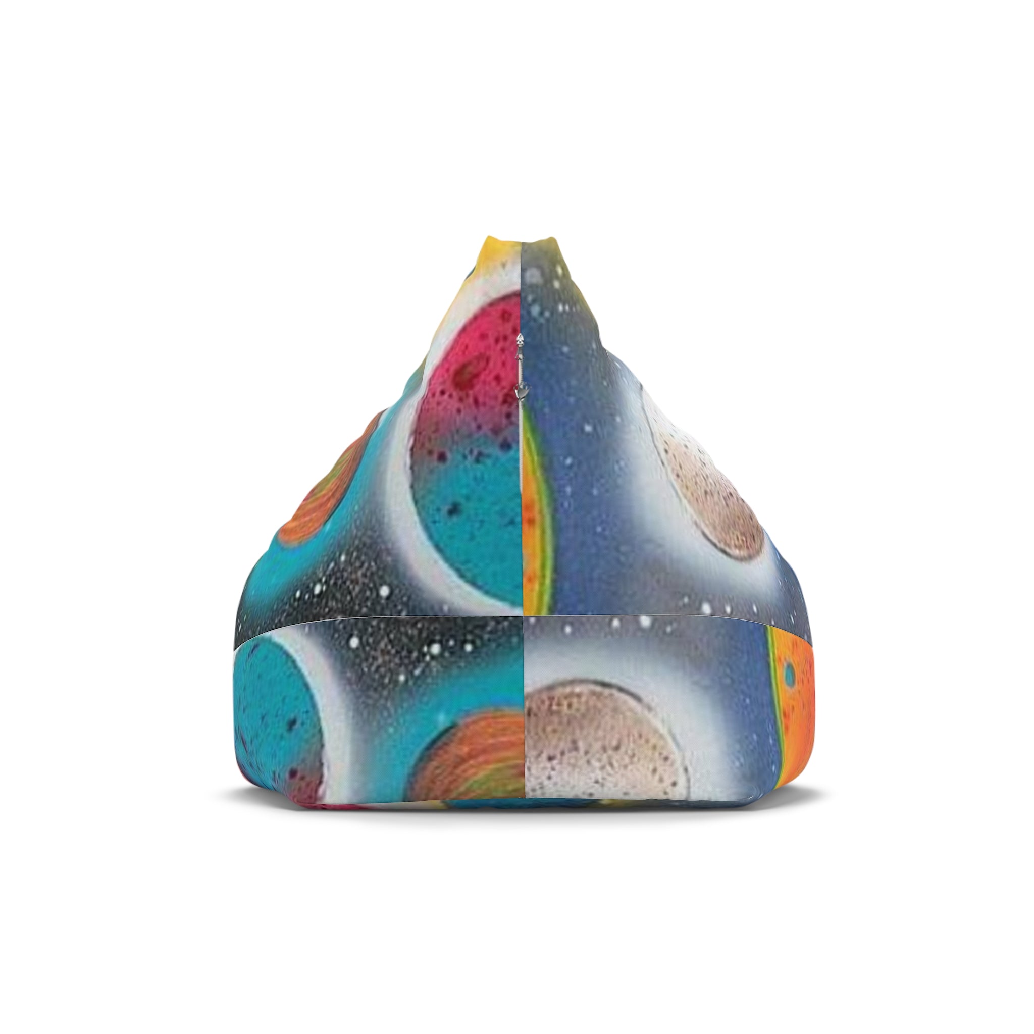 Galaxy Planets Bean Bag Slip Cover
