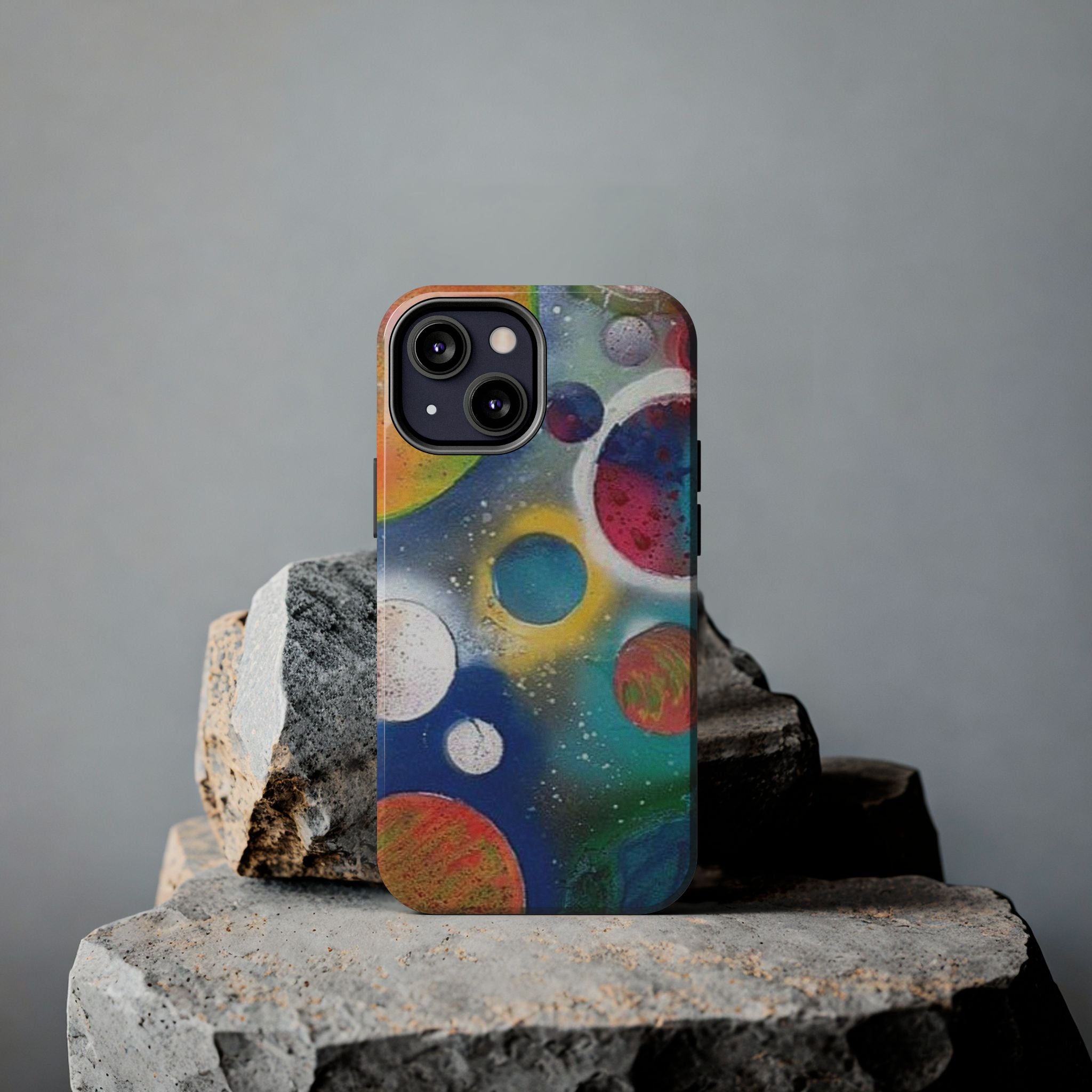 Galaxy Planets Themed Tough Phone Case (various phone options)