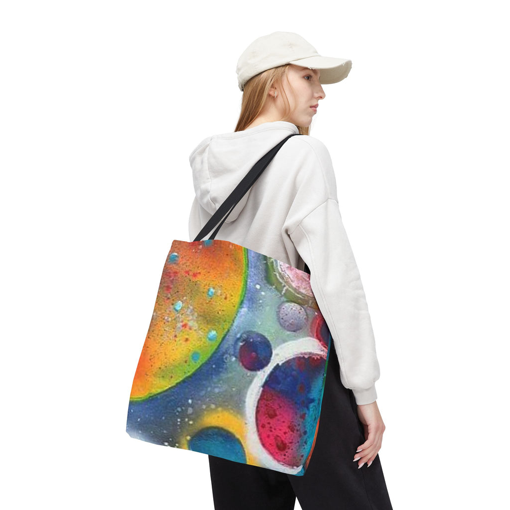 Galaxy Planets Tote Bag