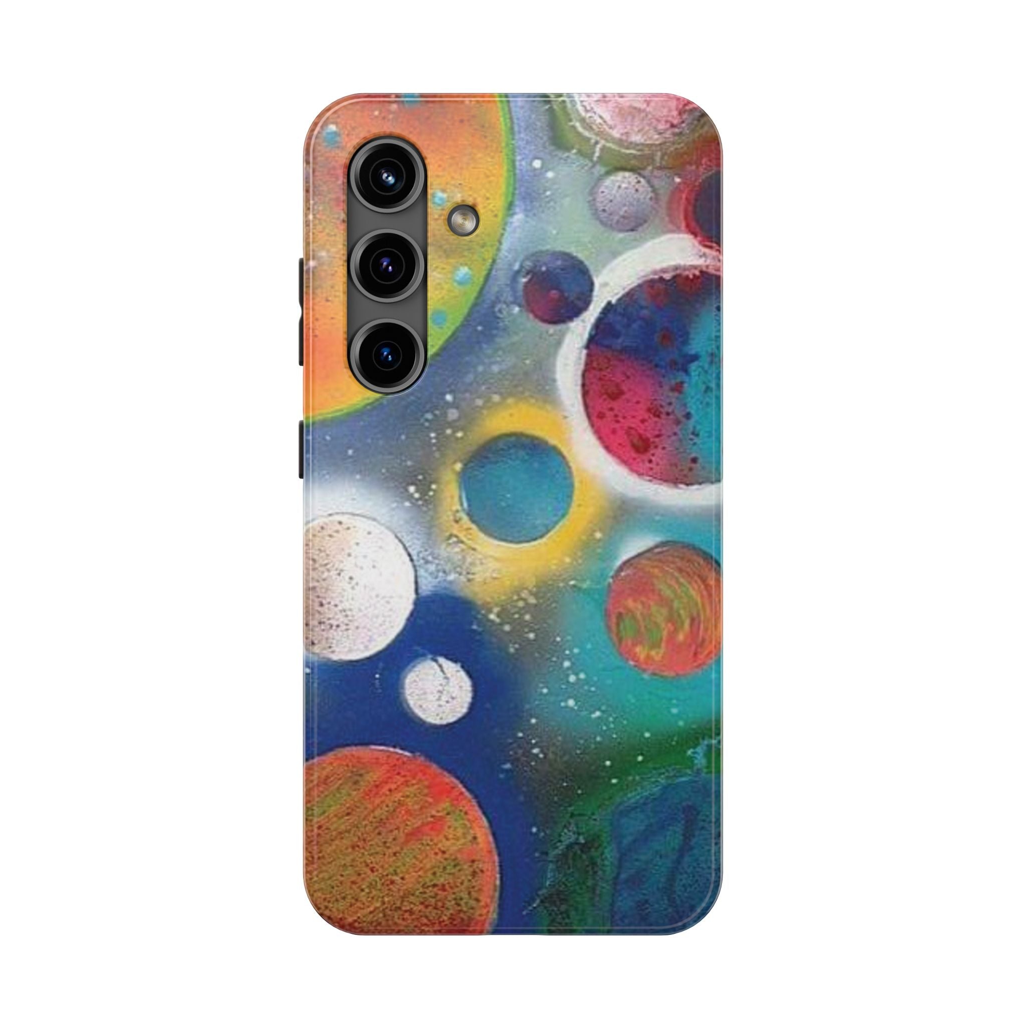 Galaxy Planets Themed Tough Phone Case (various phone options)
