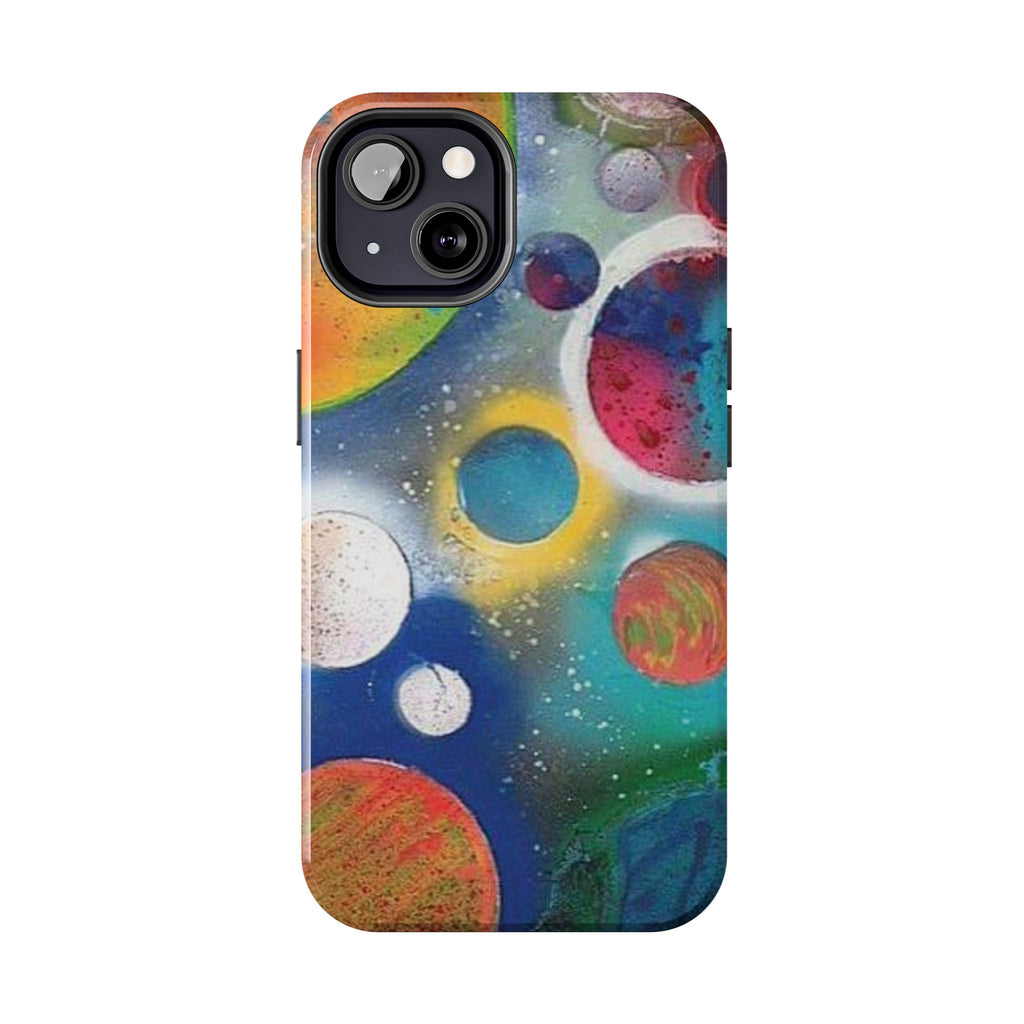Galaxy Planets Themed Tough Phone Case (various phone options)