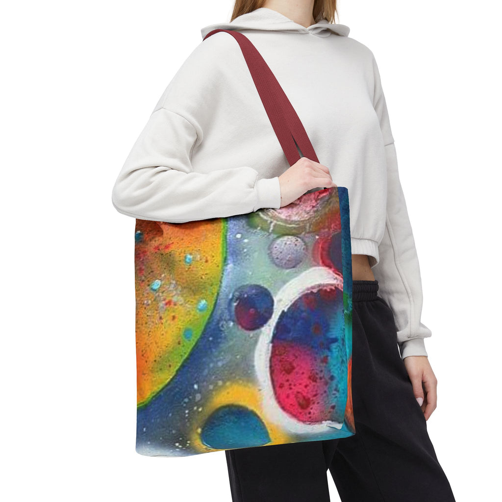 Galaxy Planets Tote Bag