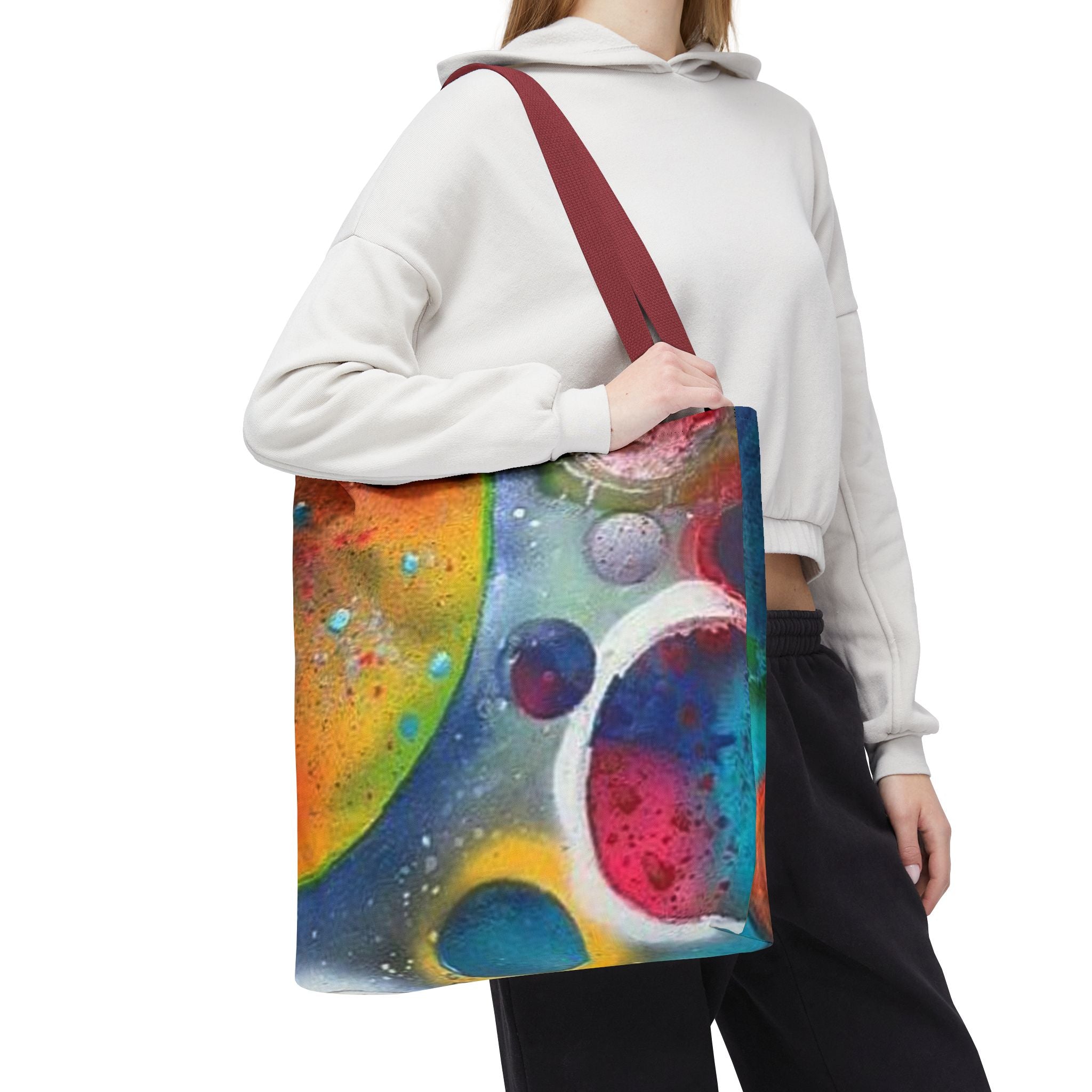 Galaxy Planets Tote Bag