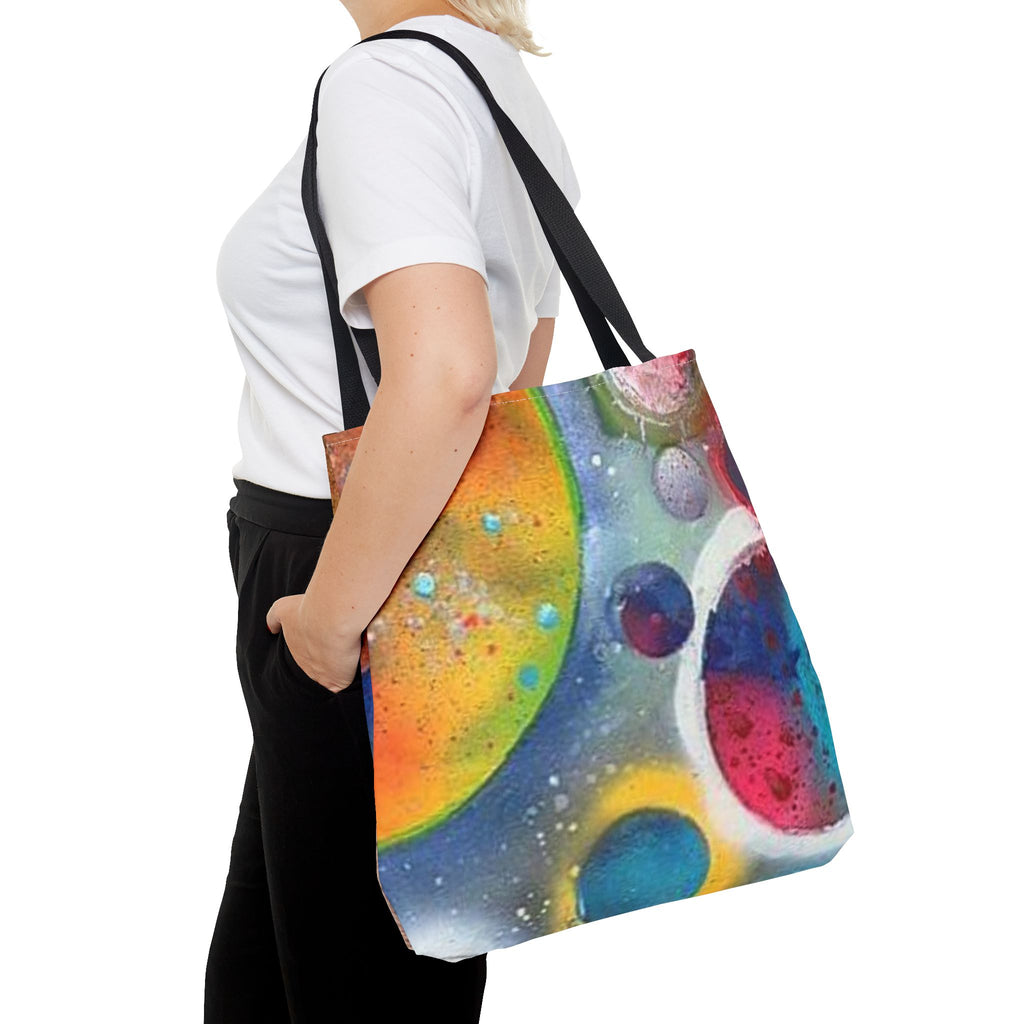 Galaxy Planets Tote Bag
