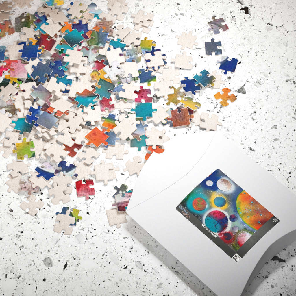 Galaxy Planets Jigsaw Puzzle (110/252/520/1014 pcs)