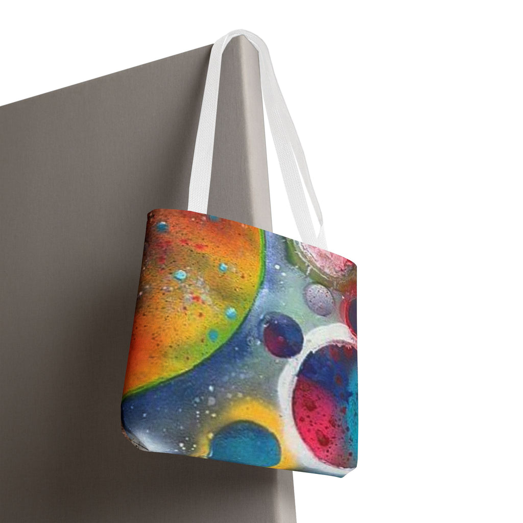 Galaxy Planets Tote Bag
